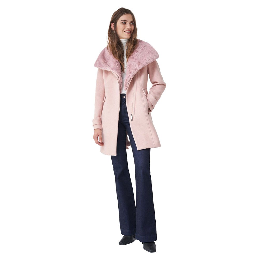 Salsa Jeans 125324-620 / Outdoor Collar Mantel M Pink günstig online kaufen