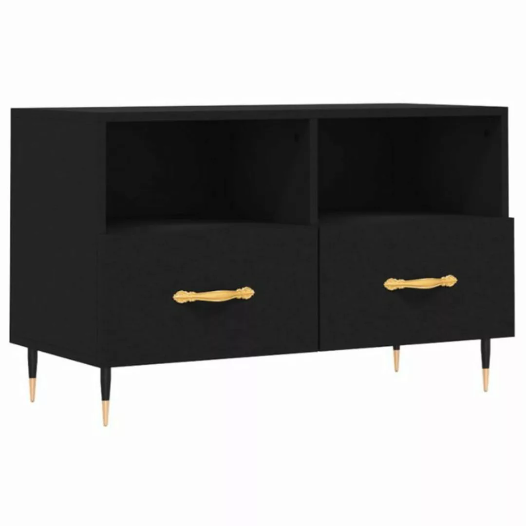 vidaXL TV-Schrank TV-Schrank Schwarz 80x36x50 cm Spanplatte günstig online kaufen