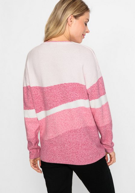 Olsen Rundhalspullover Pullover Long Sleeves günstig online kaufen