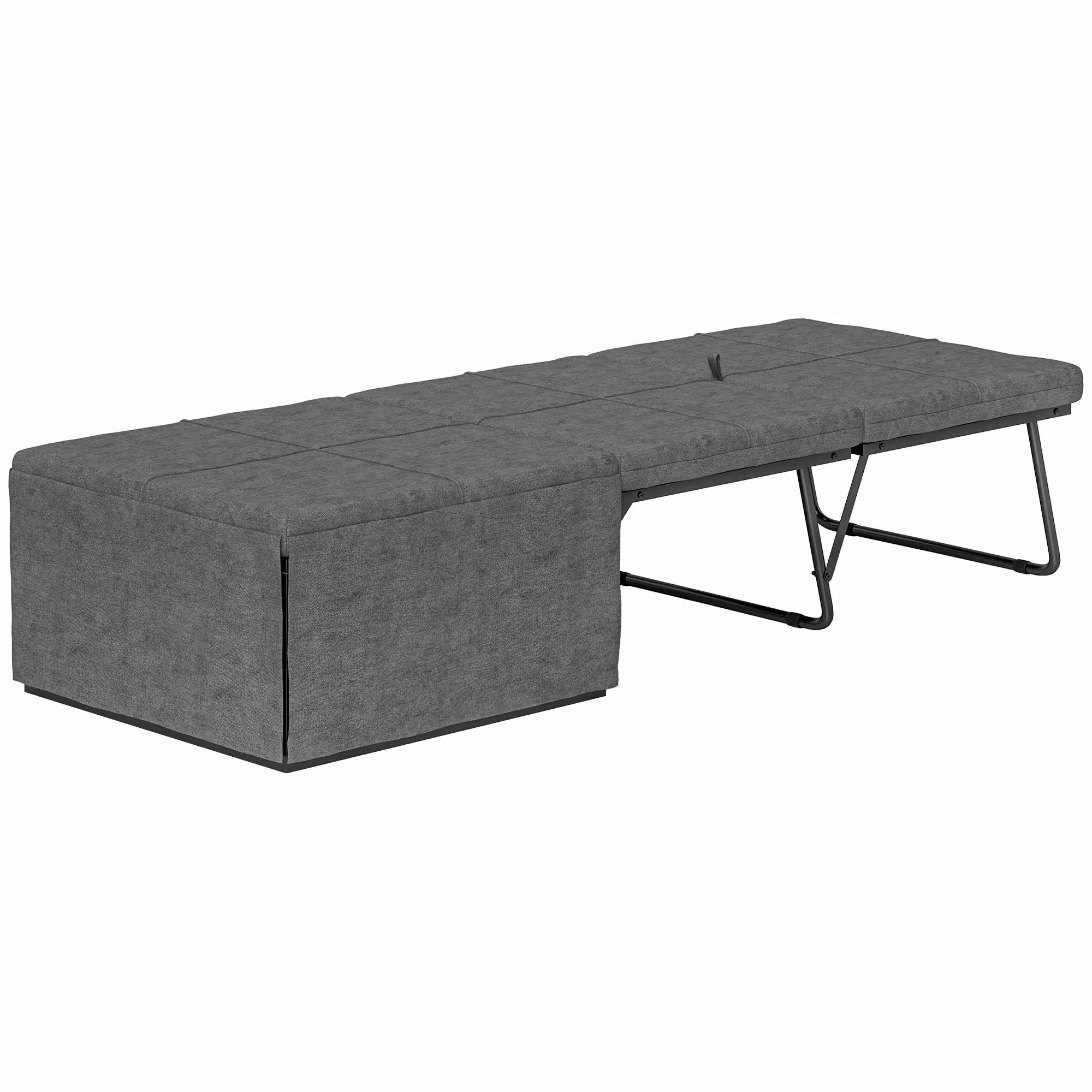 HOMCOM Klappbett ca. 190x60 cm Gästebett mit 8cm Schaumstoff Matratze, falt günstig online kaufen