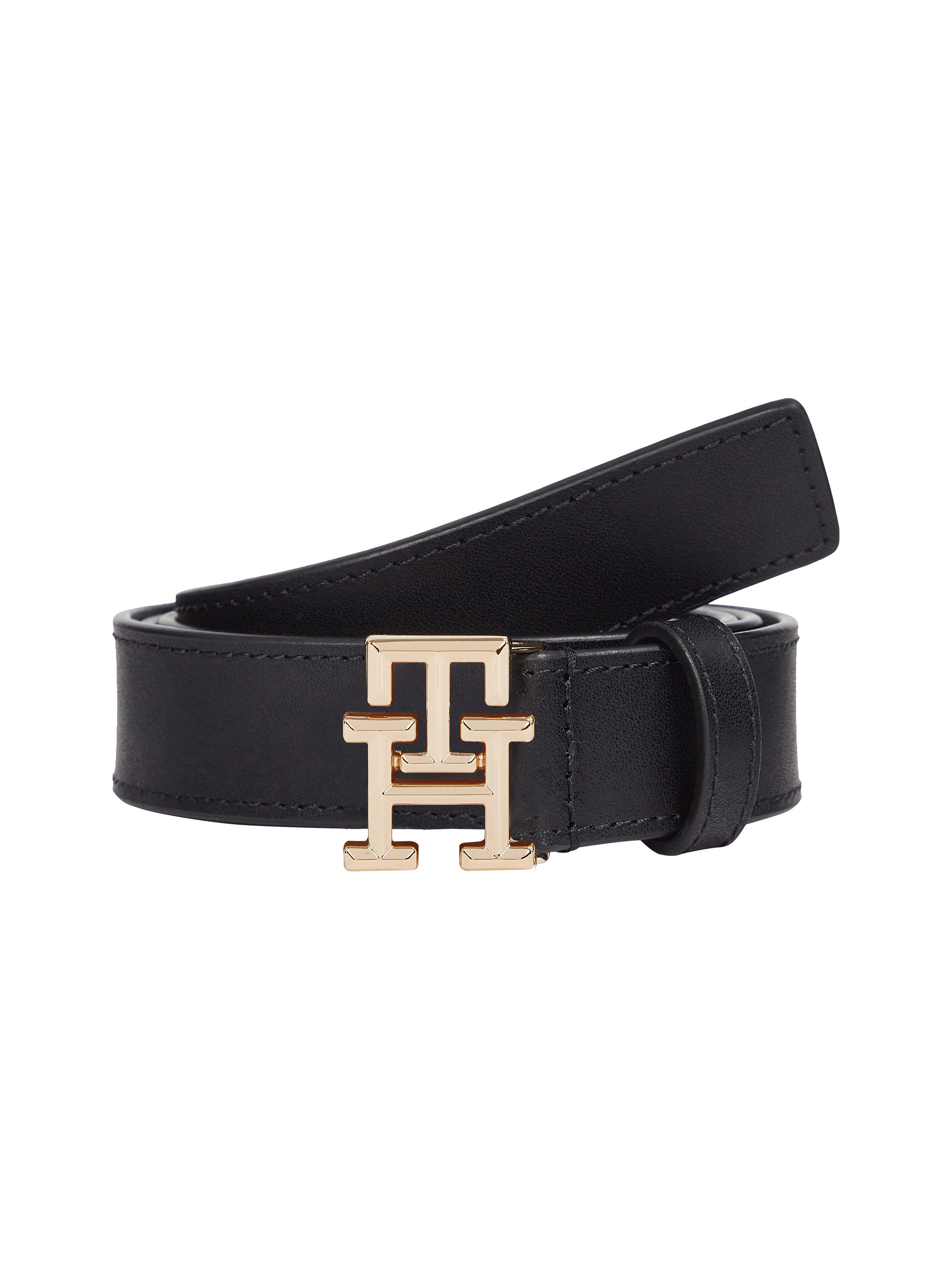 Tommy Hilfiger Ledergürtel TH LOGO 2.5 günstig online kaufen
