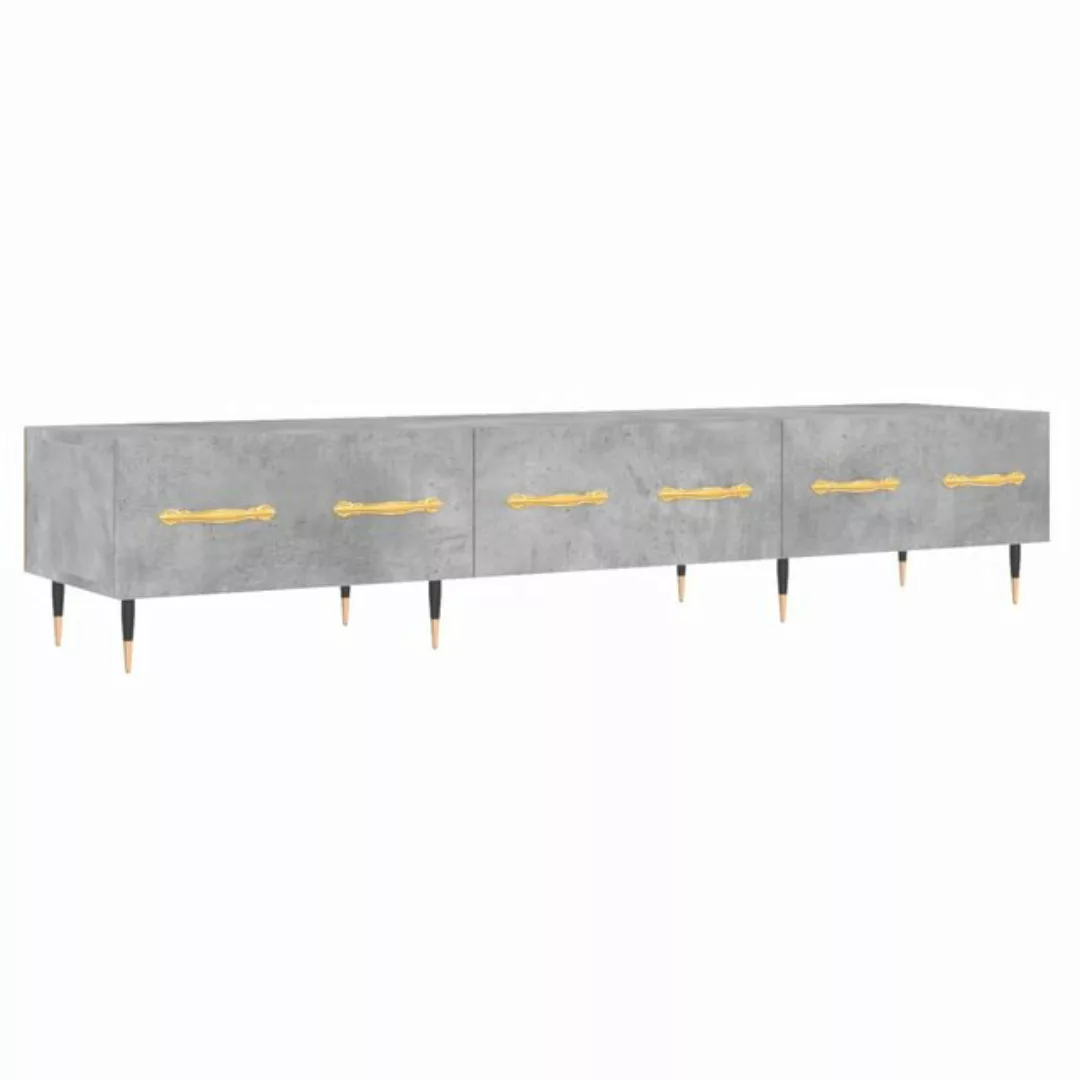 vidaXL TV-Schrank TV-Schrank Betongrau 150x36x30 cm Spanplatte günstig online kaufen