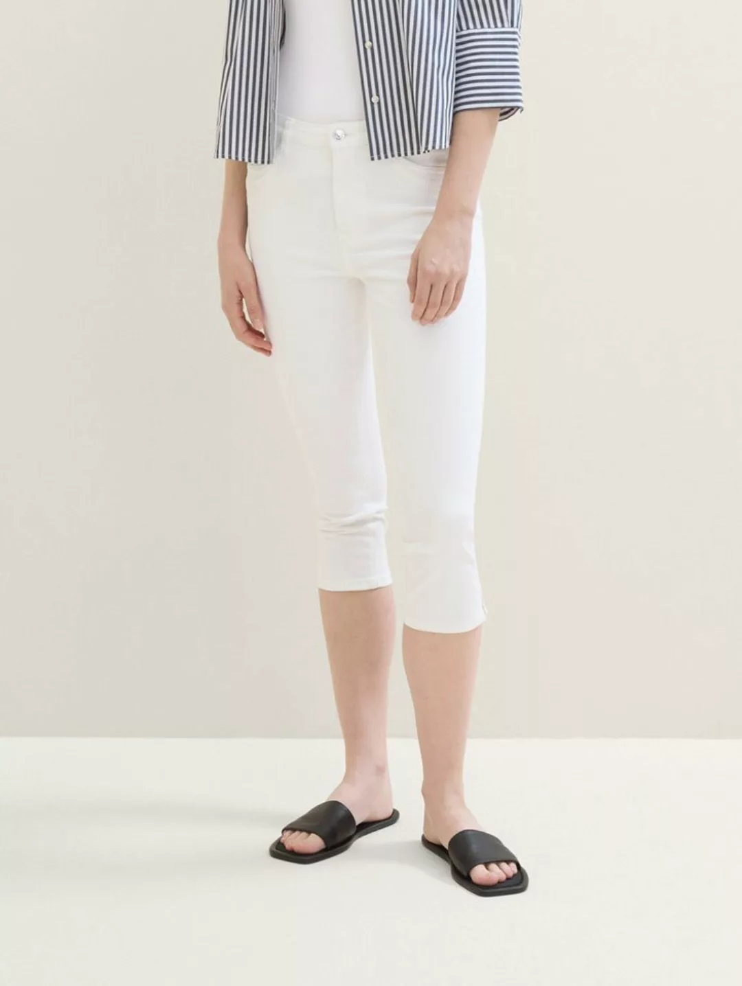 TOM TAILOR Caprijeans Kate Capri Jeans mit Bio-Baumwolle günstig online kaufen