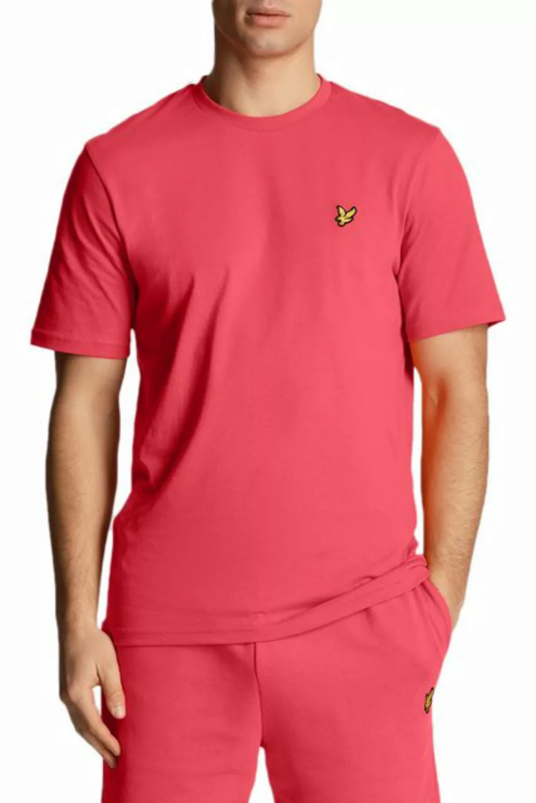 Lyle & Scott T-Shirt Aus 100% Baumwolle Gerader Schnitt günstig online kaufen