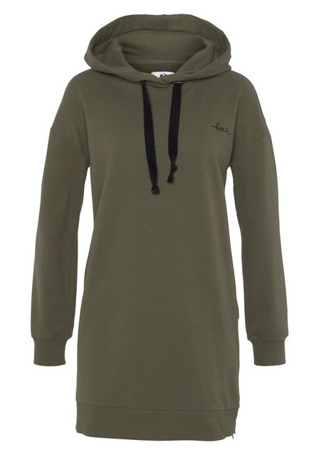 AJC Longsweatshirt mit Samt-Kordel günstig online kaufen