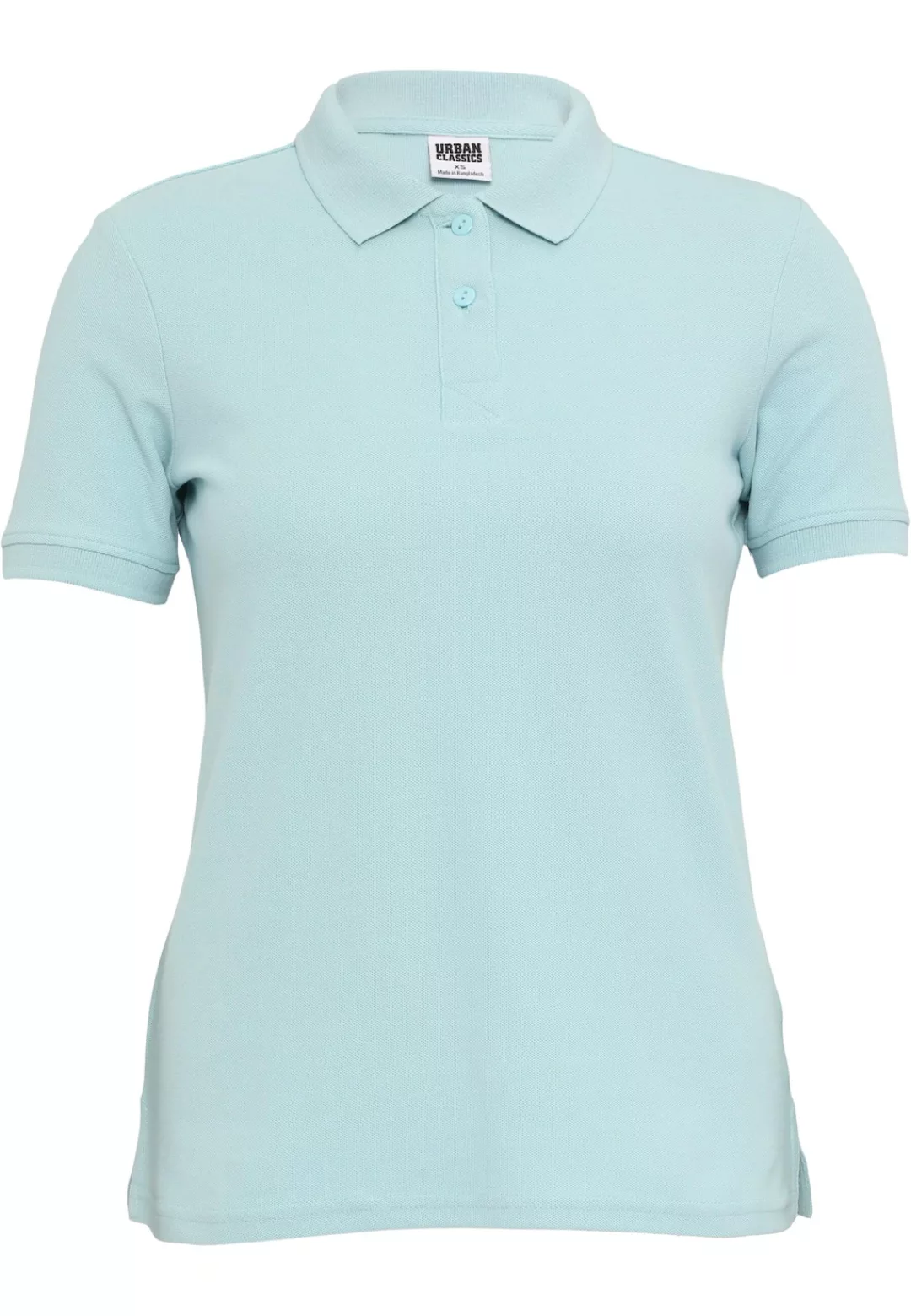 URBAN CLASSICS Poloshirt "Urban Classics Ladies Polo Shirt" günstig online kaufen