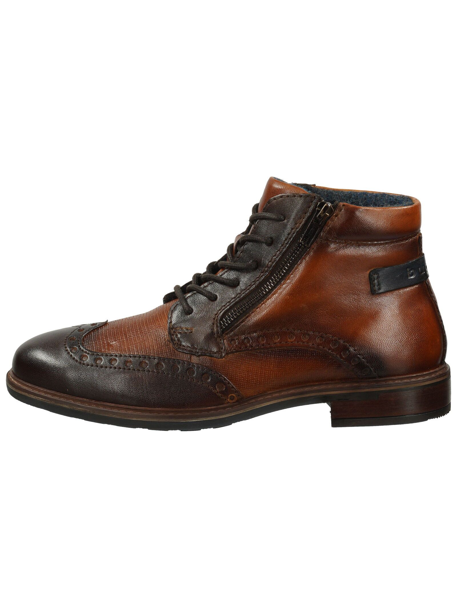 bugatti Stiefelette Leder Schnürstiefelette günstig online kaufen