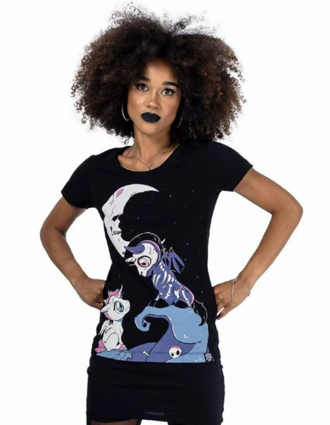 Cupcake Cult T-Shirt Under The Moon Kawaii günstig online kaufen
