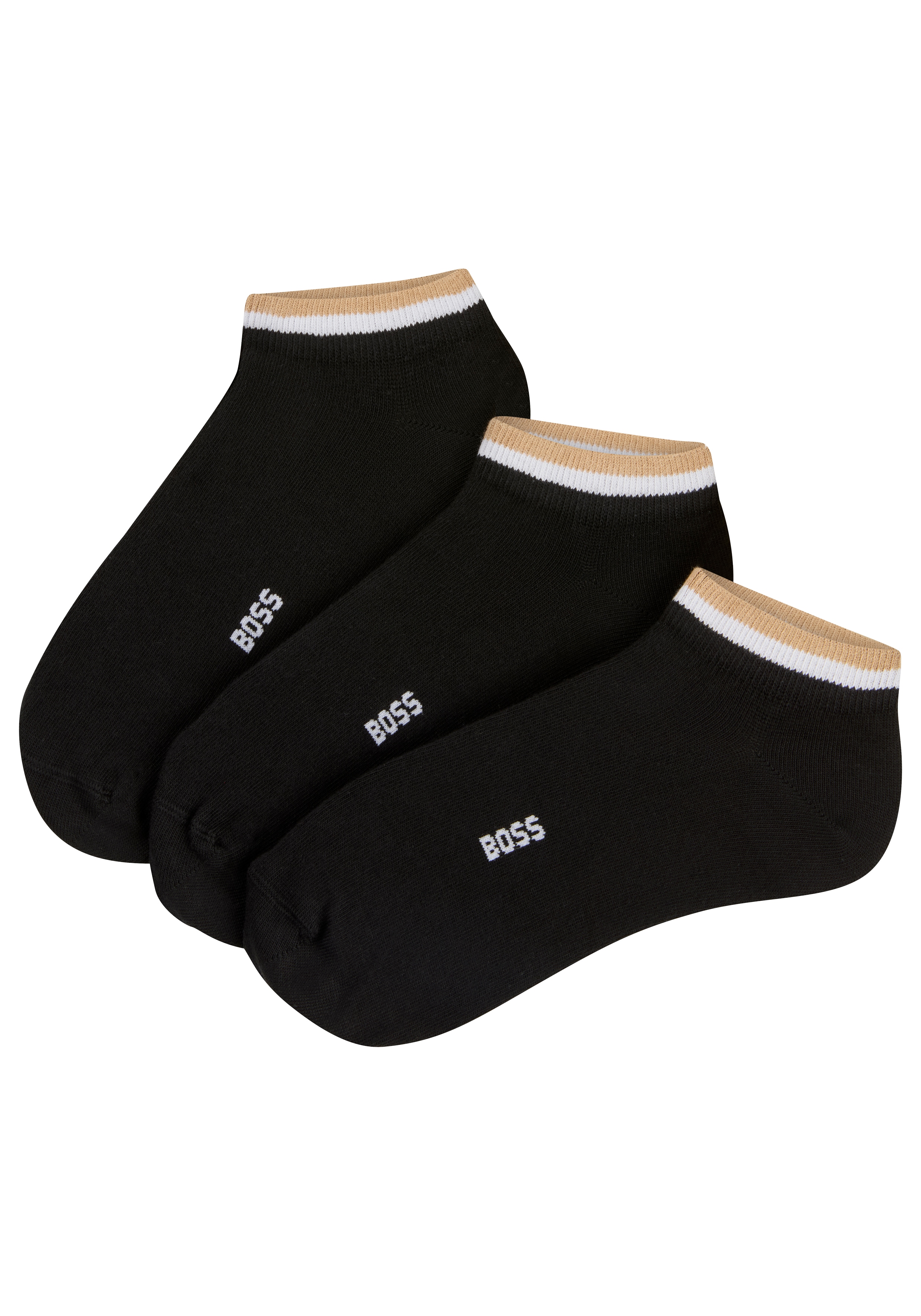 BOSS Sneakersocken 3P AS Stripe (Packung, günstig online kaufen