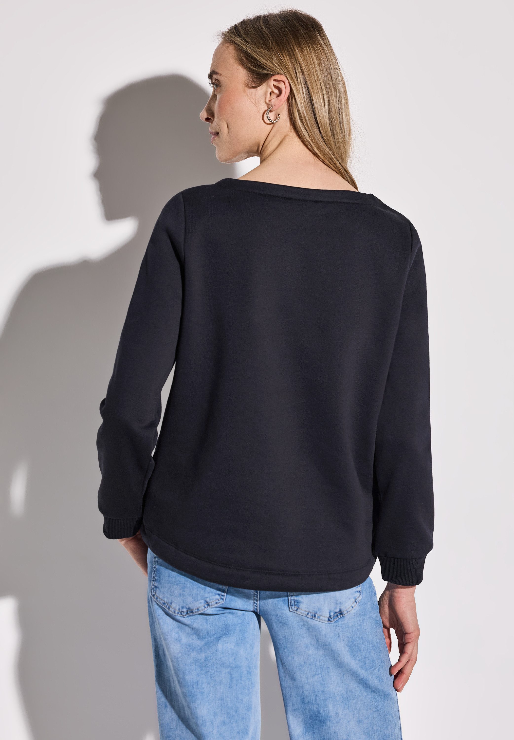 STREET ONE Sweatshirt, im soften Baumwoll-Mix günstig online kaufen
