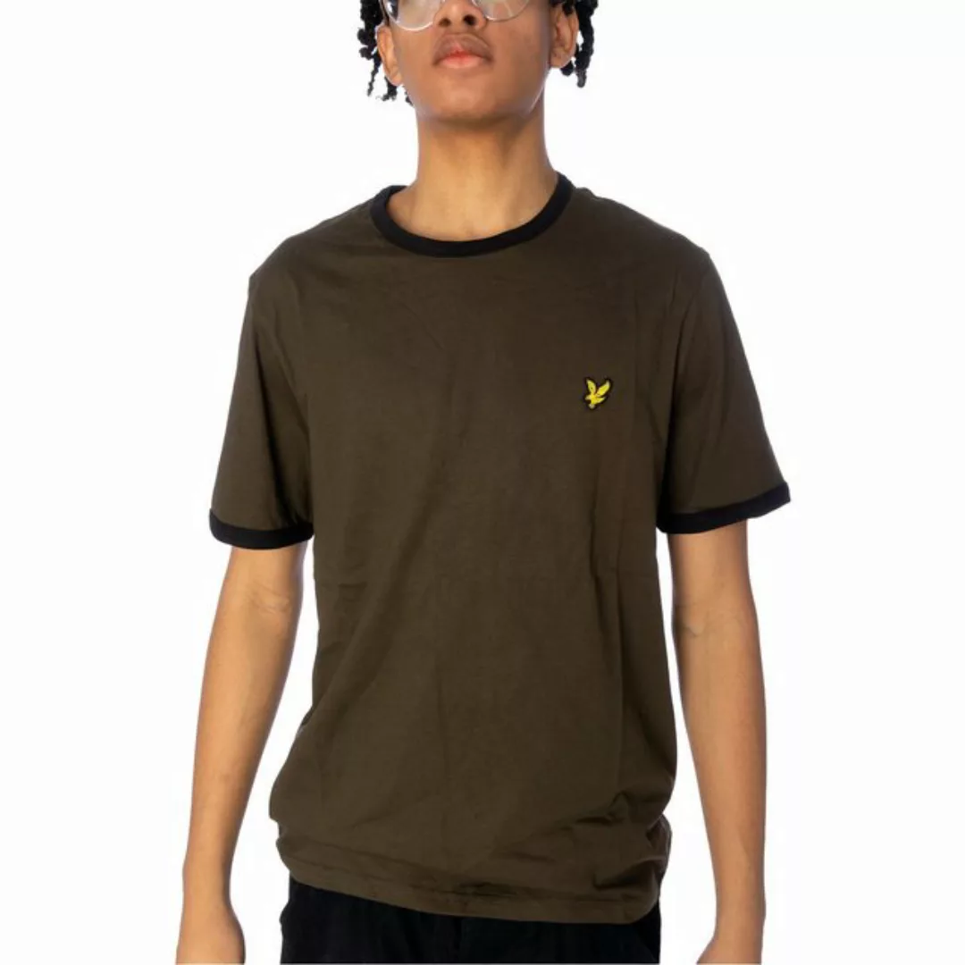 Lyle & Scott T-Shirt Herren, 100% Baumwolle, Mit Kontrastdetails günstig online kaufen