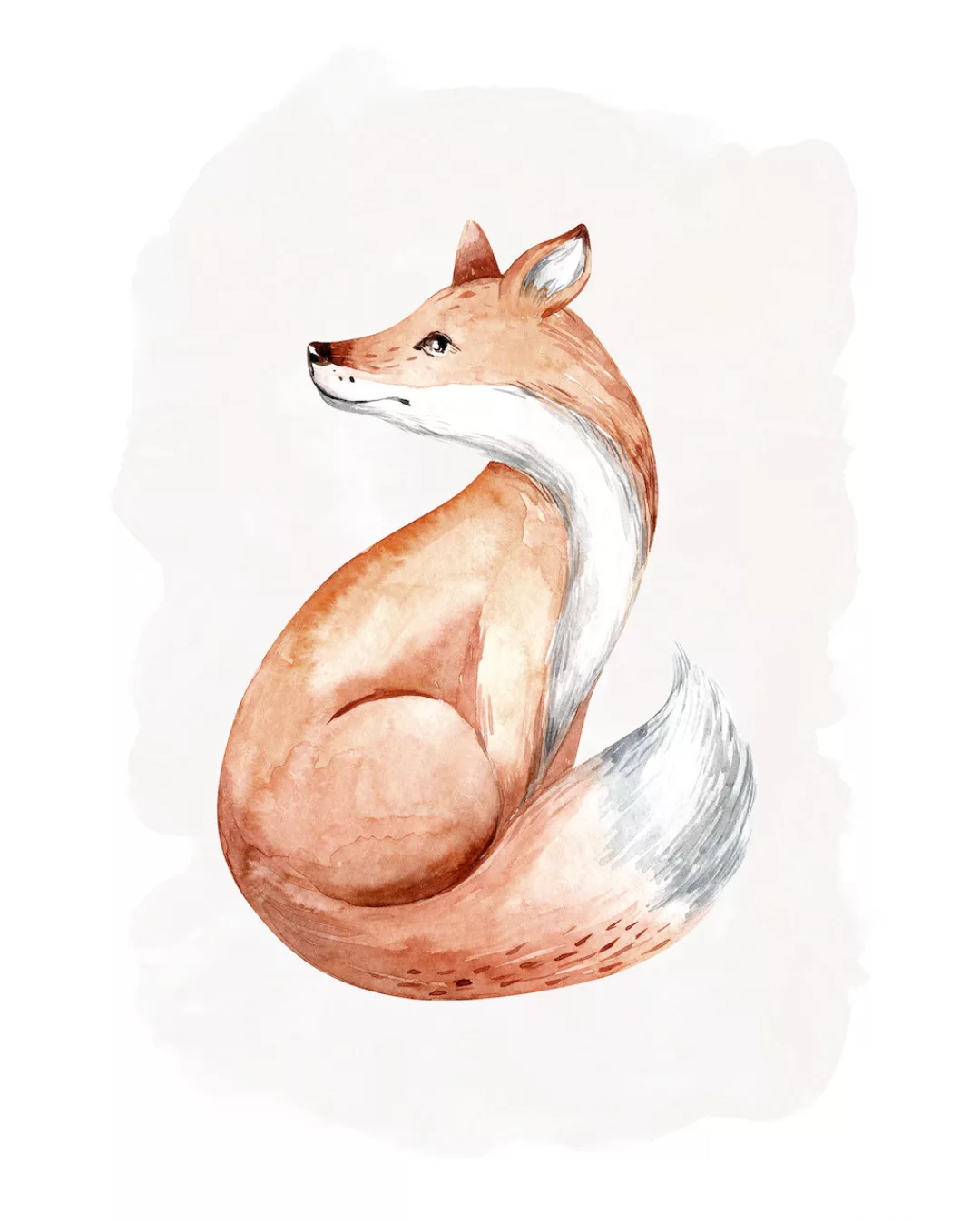 Komar Poster "Curious Fox", (1 St.), Kinderzimmer, Schlafzimmer, Wohnzimmer günstig online kaufen