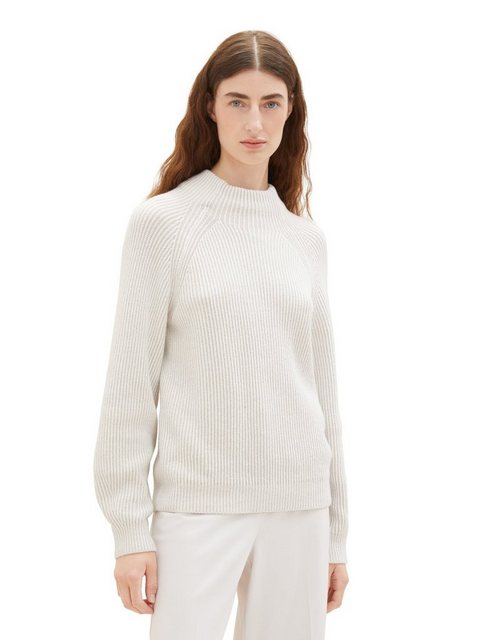 TOM TAILOR Strickpullover Strickpullover Basic Rundhals Stretch Sweater 632 günstig online kaufen