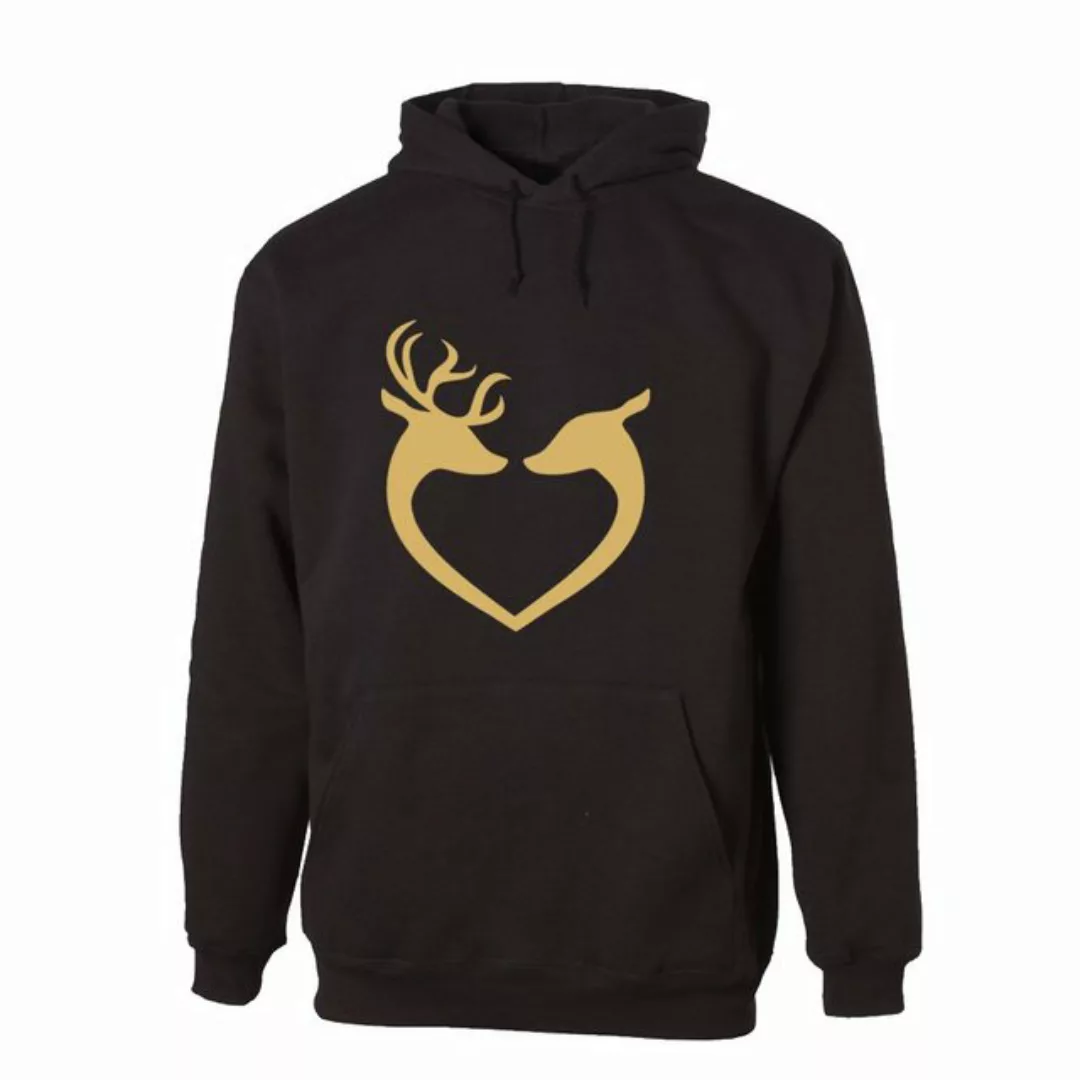 G-graphics Hoodie Rentierliebe Unisex, mit Frontprint, mit Weihnachtsmotiv günstig online kaufen