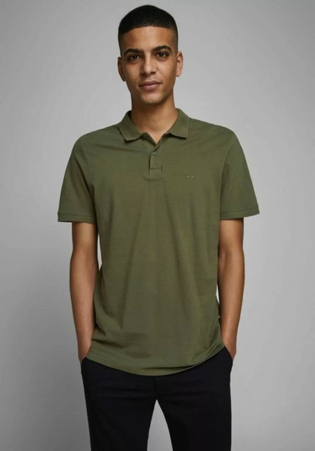 Jack & Jones Herren Poloshirt JJEBASIC POLO SS - Slim Fit günstig online kaufen