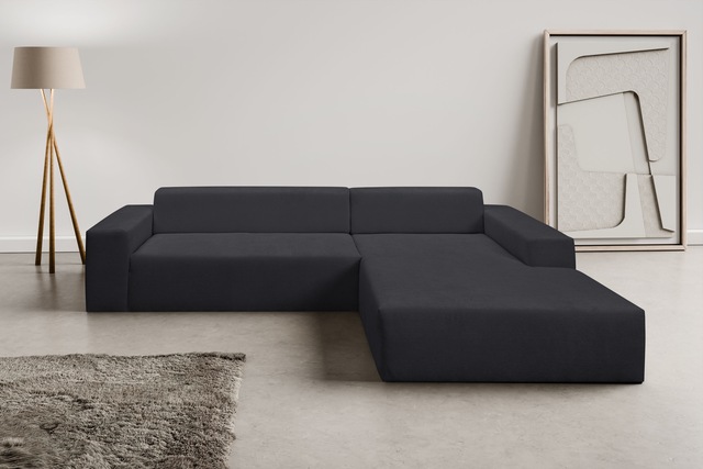 WERK2 Ecksofa »Zeus-XL, Mega-Sofa mit großer Sitztiefe, Stellmaße 311cm x 2 günstig online kaufen