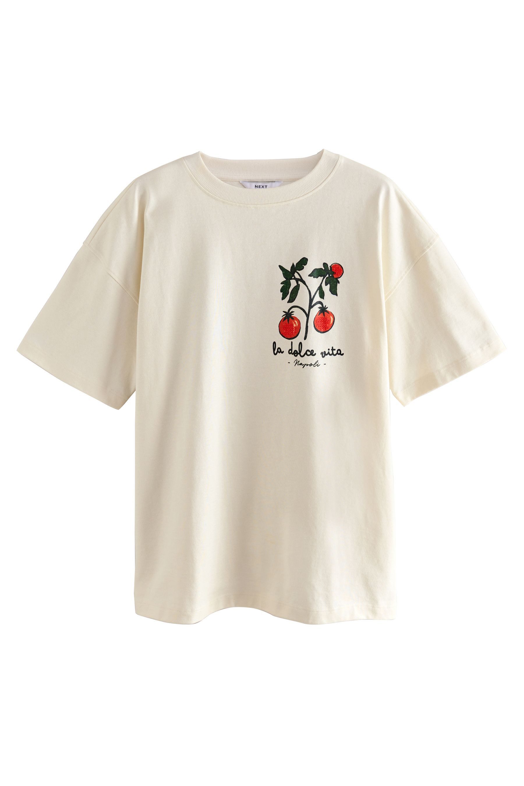 Next Strandshirt Strand-T-Shirt mit Grafik-Print (1-tlg) günstig online kaufen