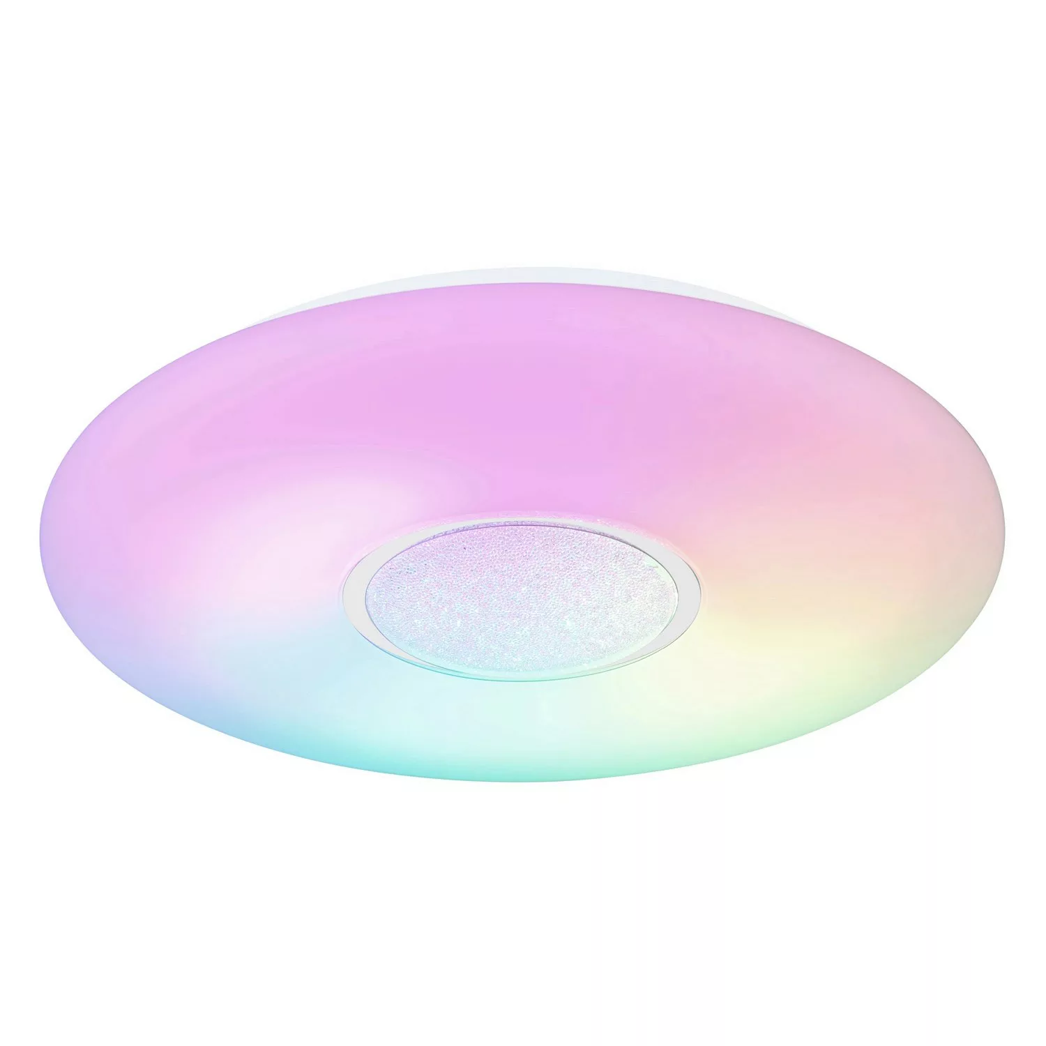 Globo LED-Deckenleuchte Sully Weiß Farbwechsel Ø 41 cm günstig online kaufen