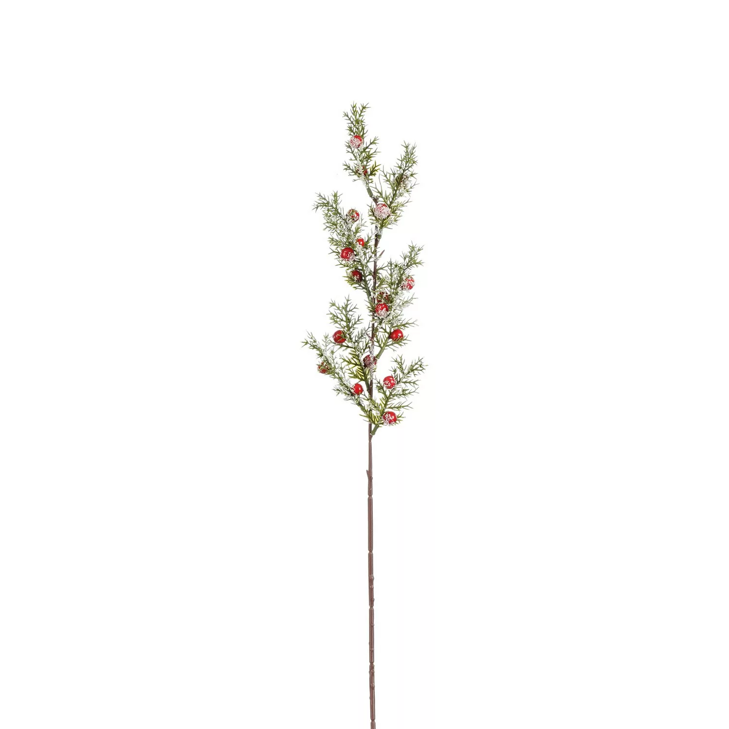 Mica Decorations Tannenkunstzweig mit Beeren 67 cm Grün günstig online kaufen