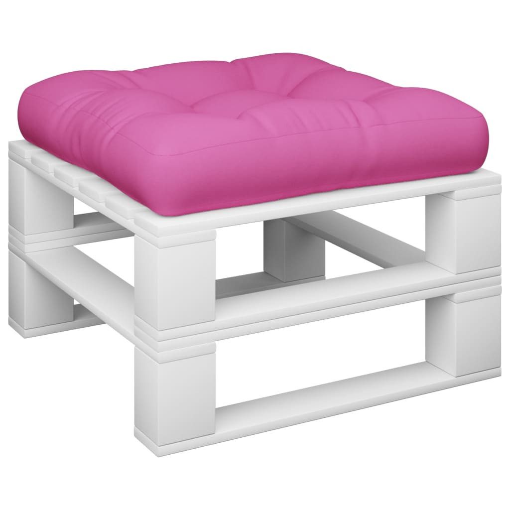 vidaXL Sitzauflage Palettenkissen Rosa 50x50x12 cm günstig online kaufen