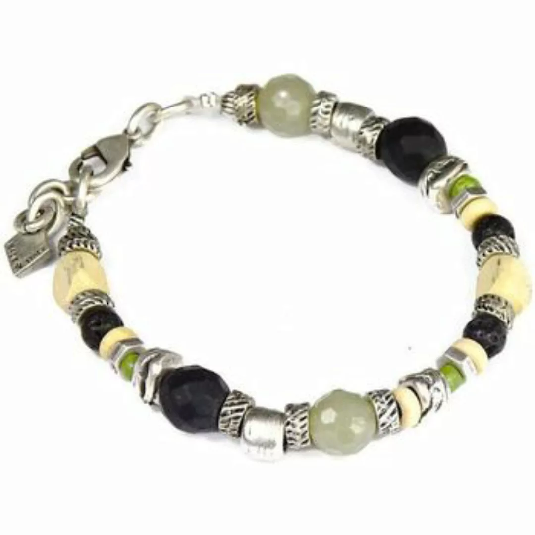 Cryady  Armbänder BR-149 JOPLIN-BLACK/GREEN günstig online kaufen