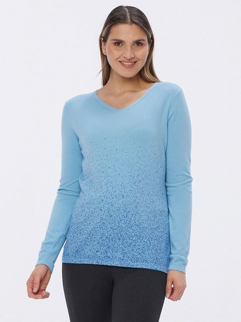 Georg Stiels Strickpullover Langarmpullover figurumspielend mit Glitzerverl günstig online kaufen