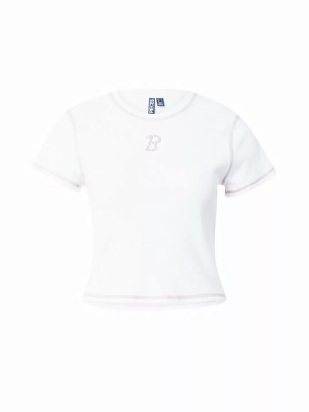 pieces T-Shirt BRANDY (1-tlg) Ziersteine günstig online kaufen