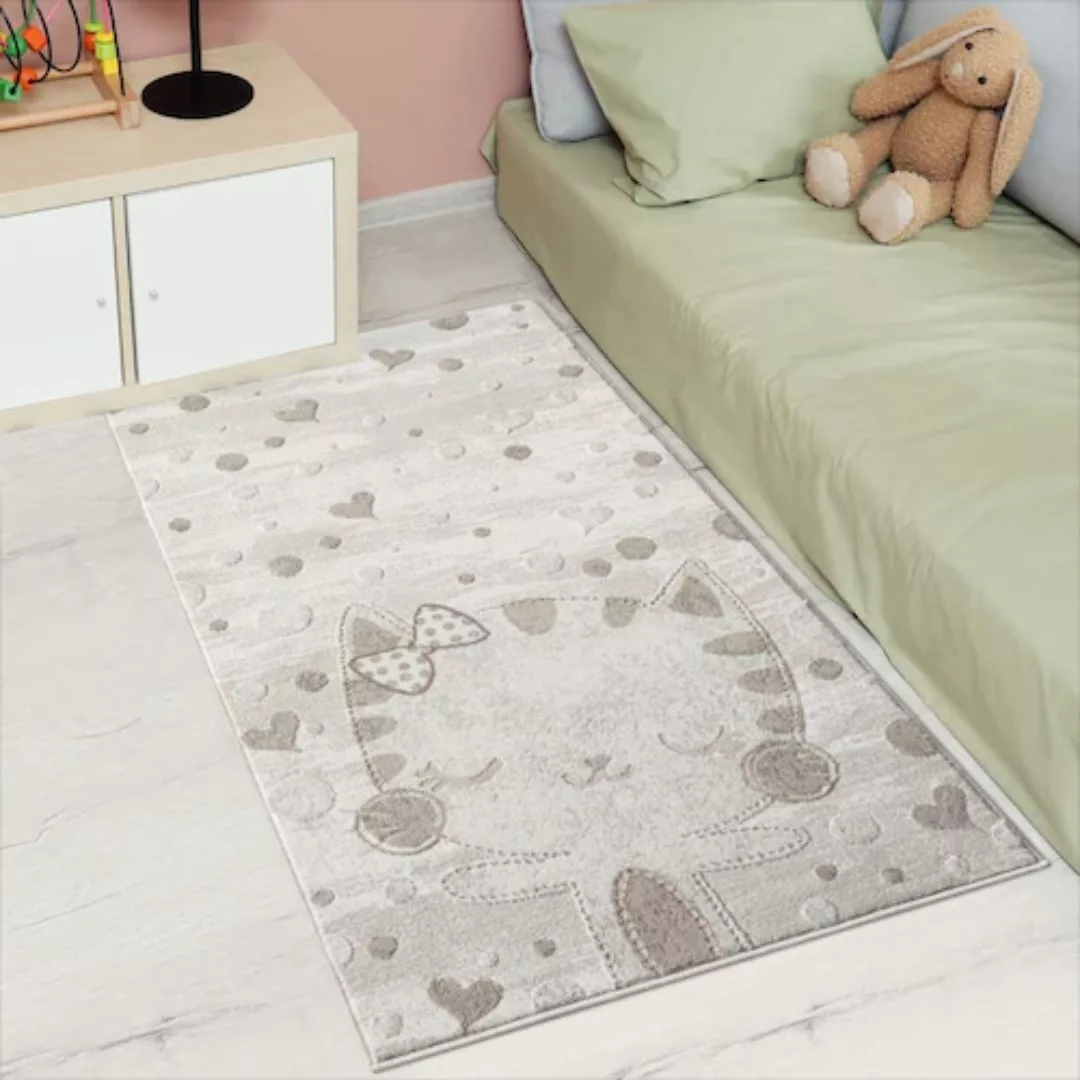 Carpet City Kinderteppich »MARA720«, rechteckig günstig online kaufen