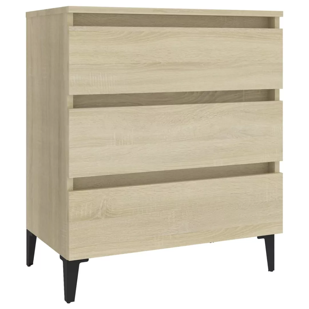 Sideboard Sonoma-eiche 60x35x69 Cm Spanplatte günstig online kaufen