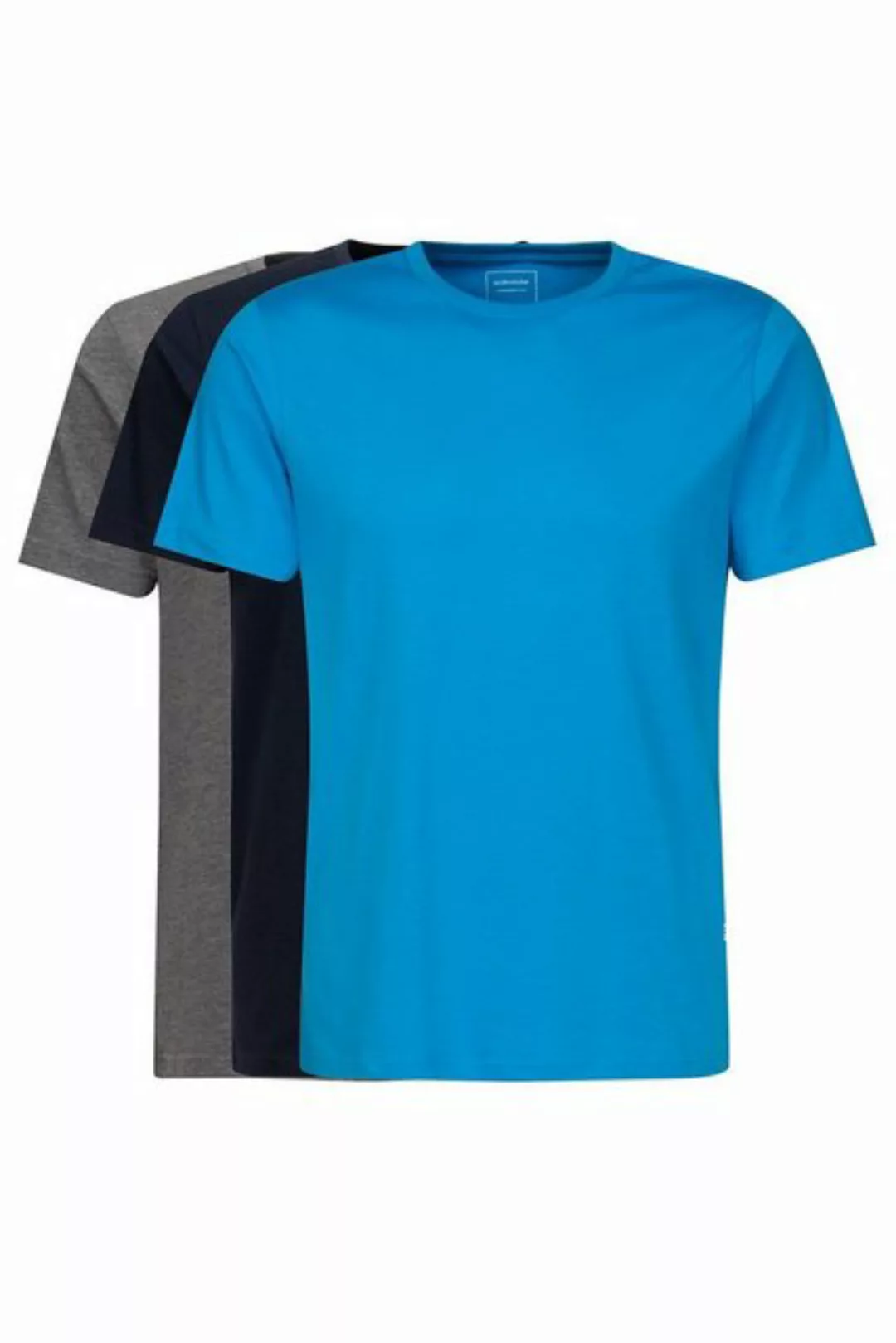 seidensticker T-Shirt Herren T-Shirt, 3er Pack - Basic, kurzarm günstig online kaufen