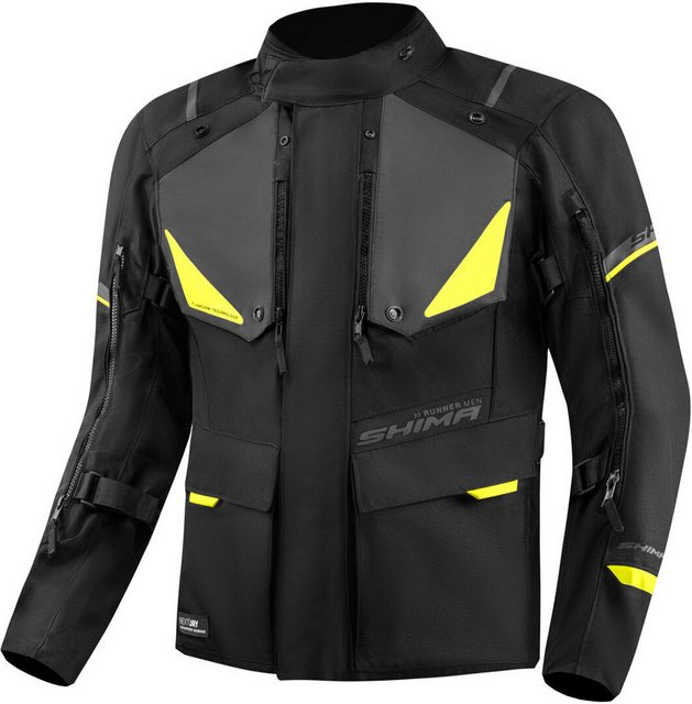 SHIMA Motorradjacke Runner wasserdichte Motorrad Textiljacke günstig online kaufen