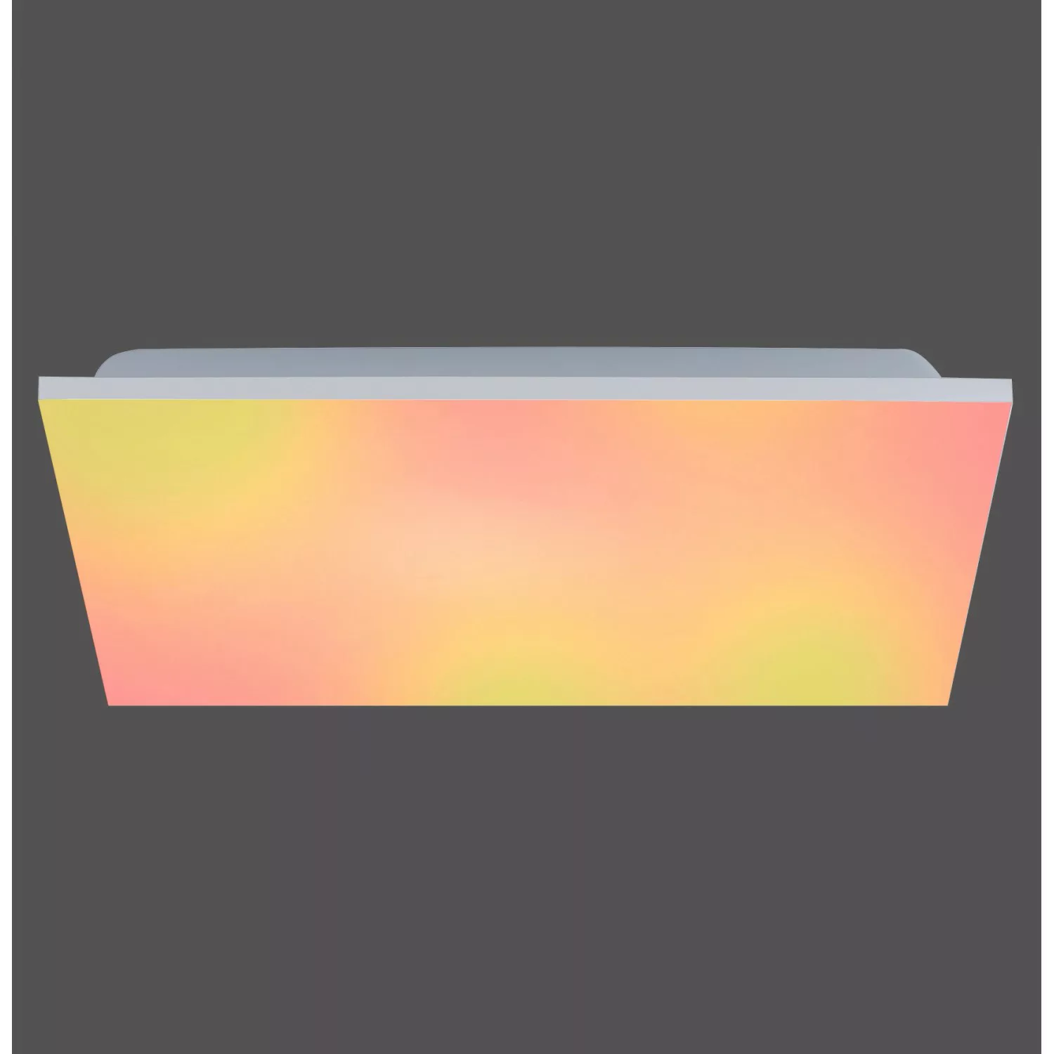 Just Light. LED-Deckenleuchte Yukon Weiß 45 cm x 45 cm CCT/ RGB günstig online kaufen