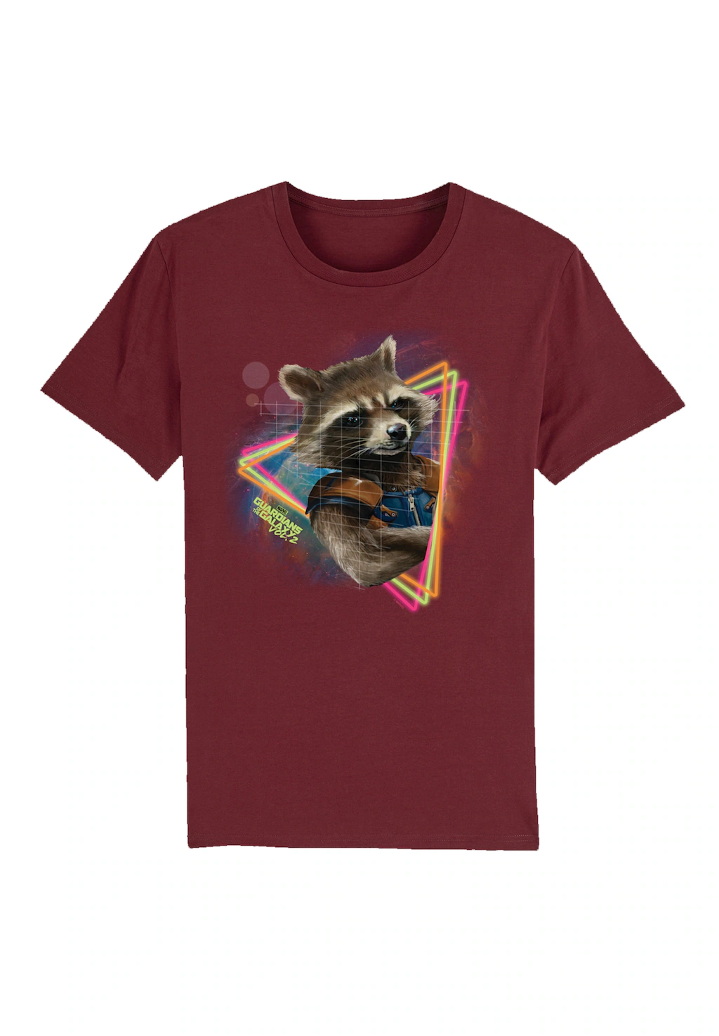 F4NT4STIC T-Shirt "Marvel Guardians of the Galaxy Neon Rocket", Premium Qua günstig online kaufen