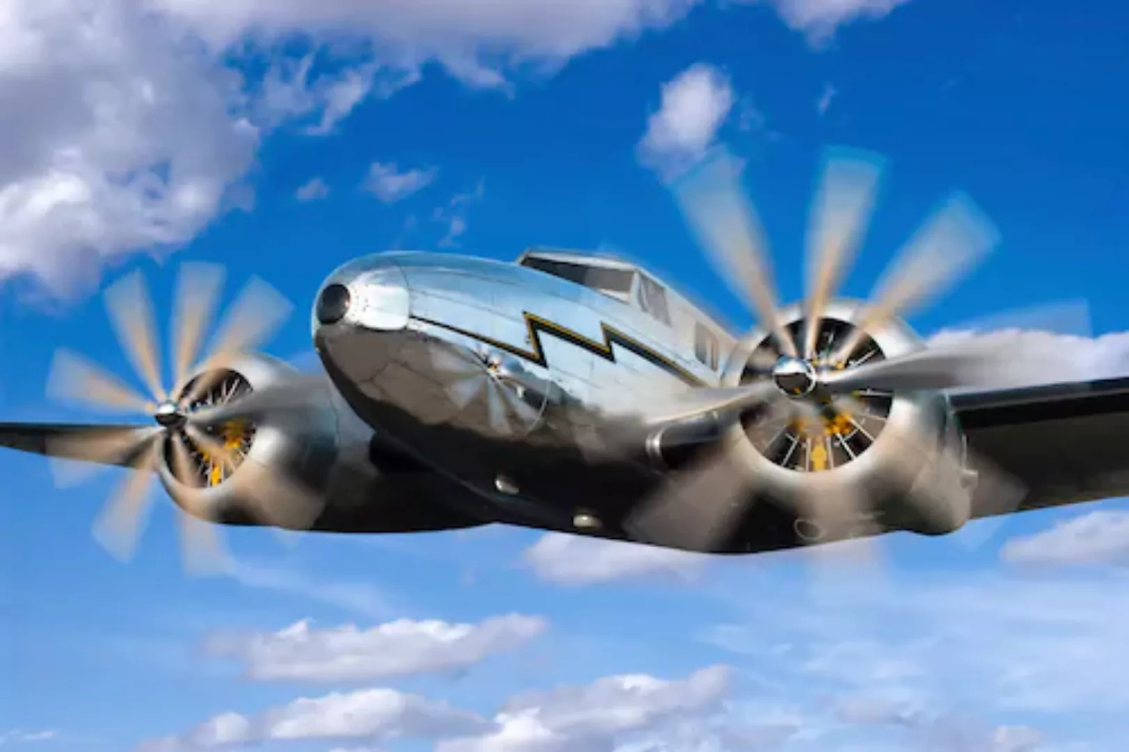 Papermoon Fototapete »Klassisches Vintage Flugzeug« günstig online kaufen