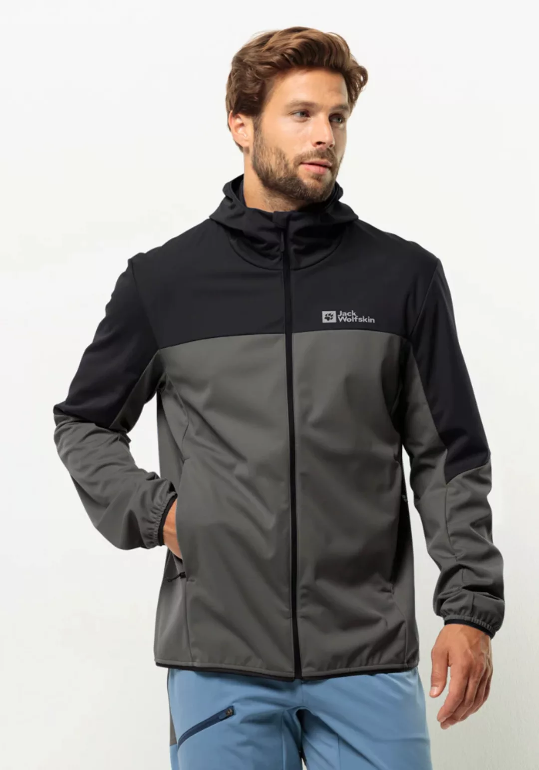 Jack Wolfskin Softshelljacke "FELDBERG HOODY M", mit Kapuze günstig online kaufen