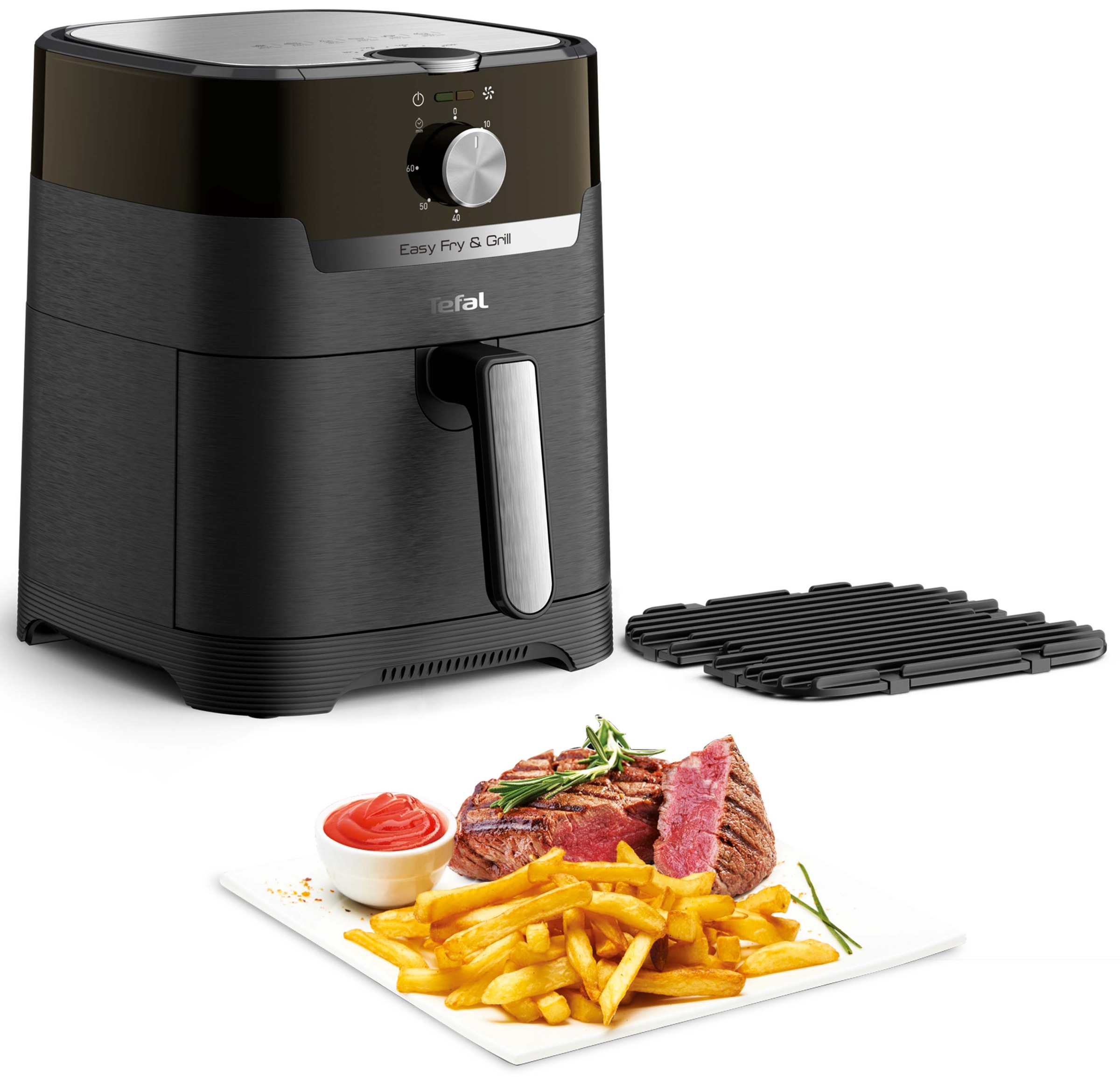 Tefal Heißluftfritteuse »EY5018 Easy Fry & Grill Classic«, 1550 W, einstell günstig online kaufen