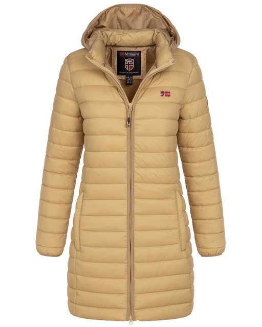 Geographical Norway Steppmantel Winter Jacke Steppjacke Parka Lange Kapuzen günstig online kaufen