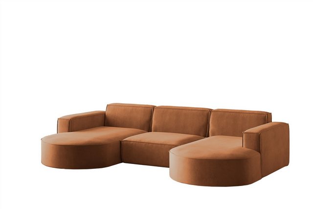 Fun Möbel Wohnlandschaft U-Form Sofa PALMA in Stoff in Stoff Noel und Scala günstig online kaufen