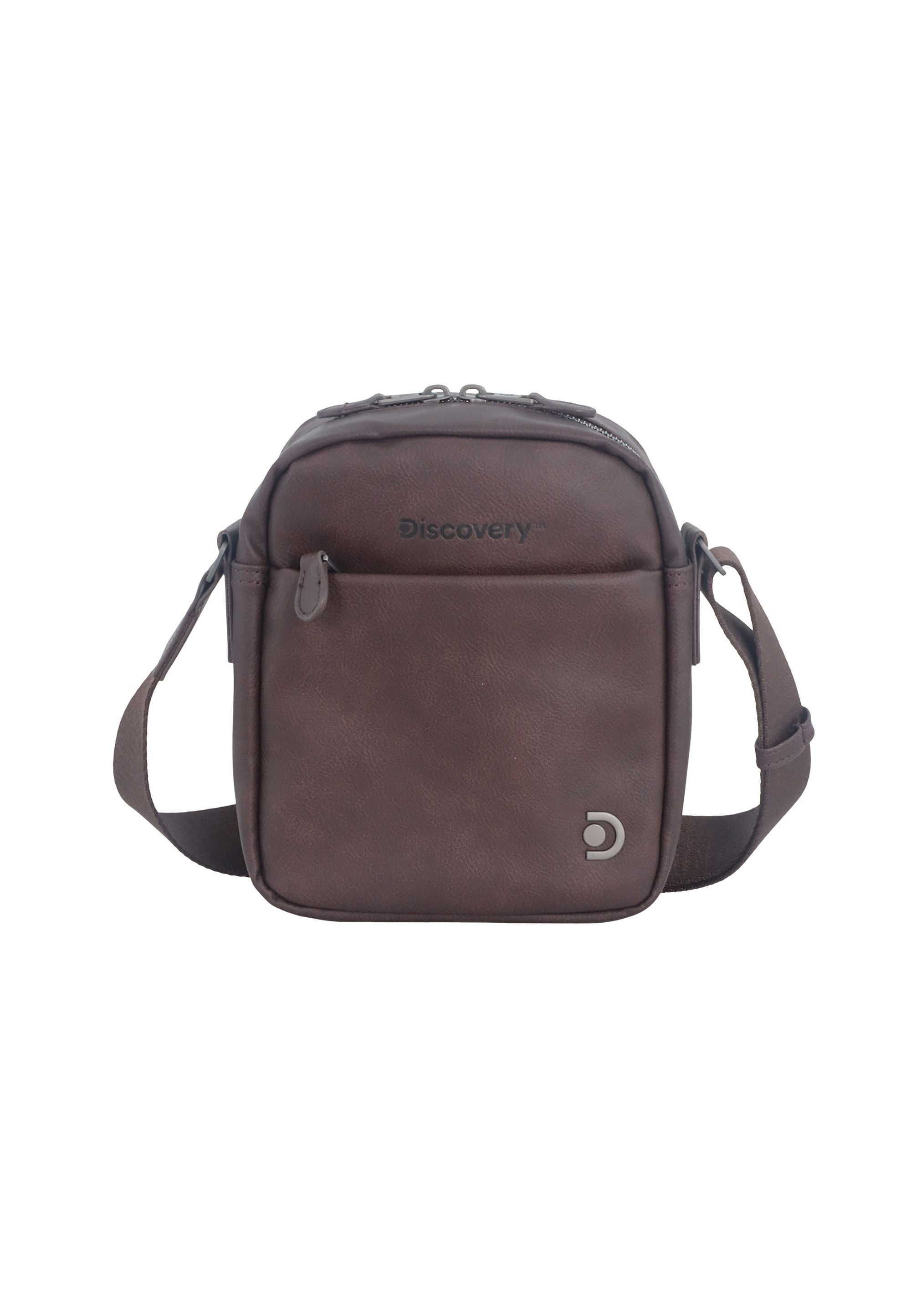 Discovery Schultertasche Heritage, mit Metall-D-Logo günstig online kaufen