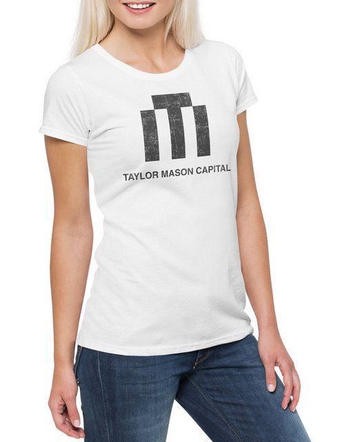 Urban Backwoods Print-Shirt Taylor Mason Capital Damen T-Shirt TV Symbol Si günstig online kaufen