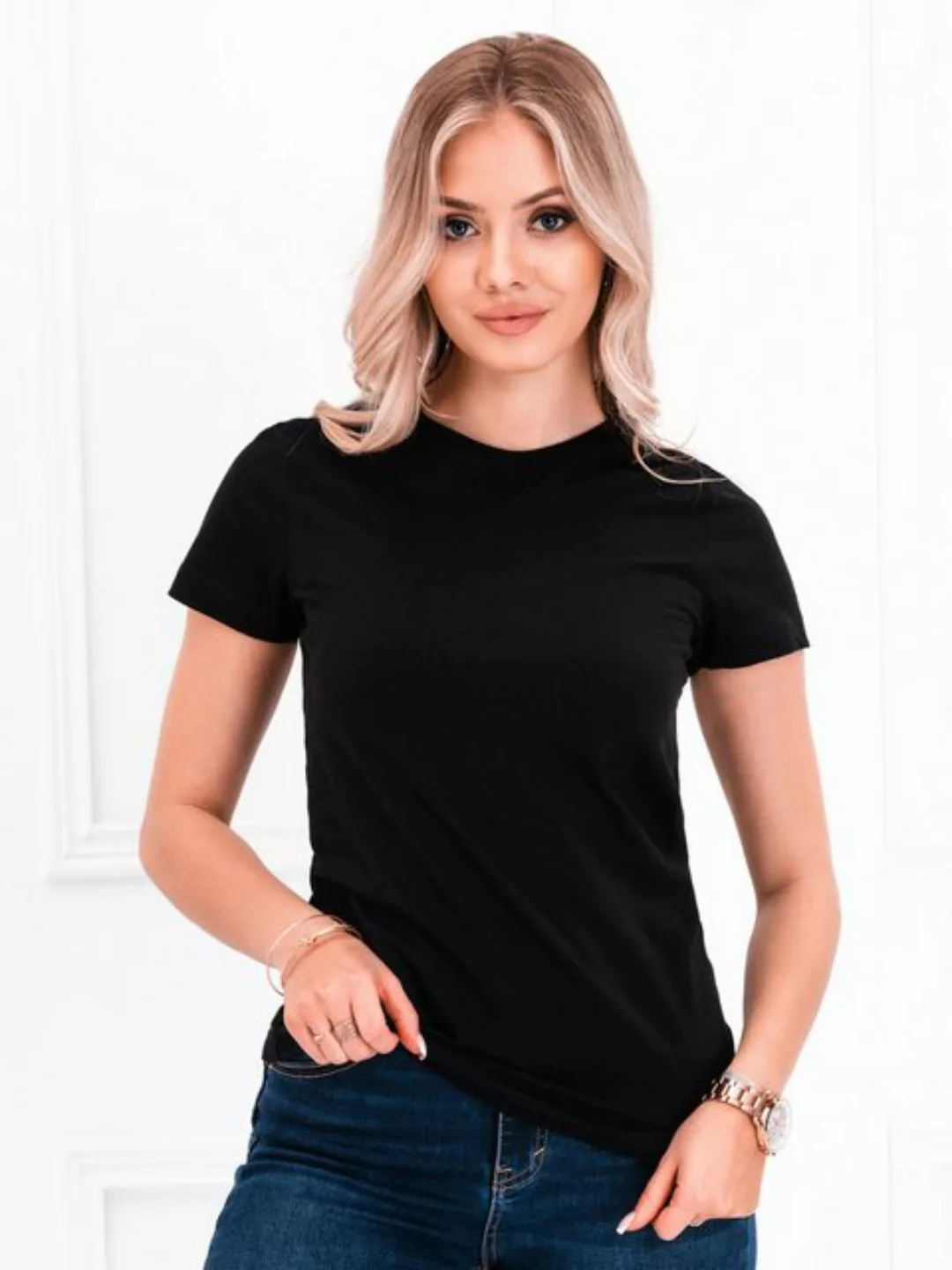Edoti T-Shirt Basic-T-Shirt für Damen günstig online kaufen