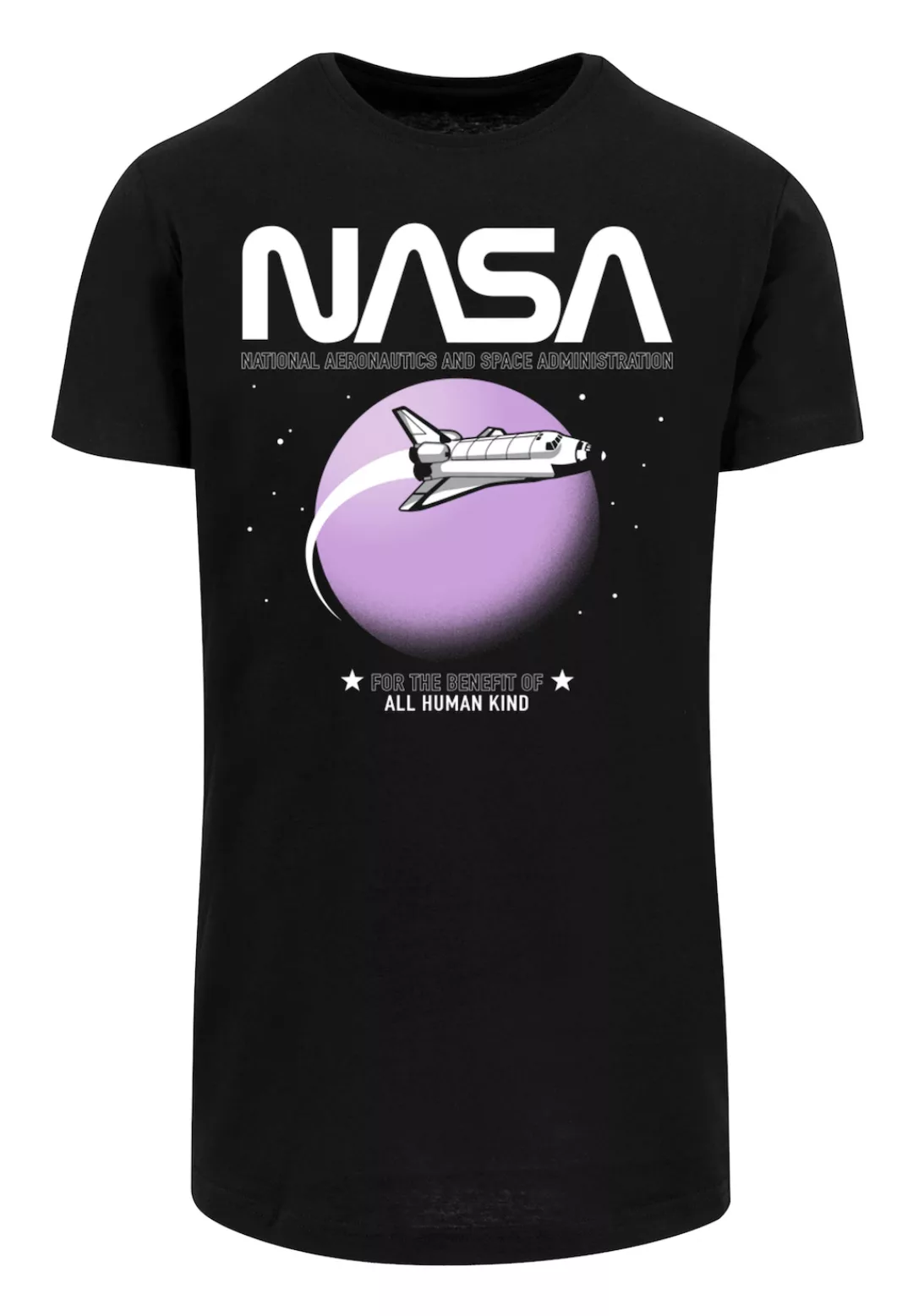 F4NT4STIC T-Shirt "NASA Shuttle Orbit", Print günstig online kaufen