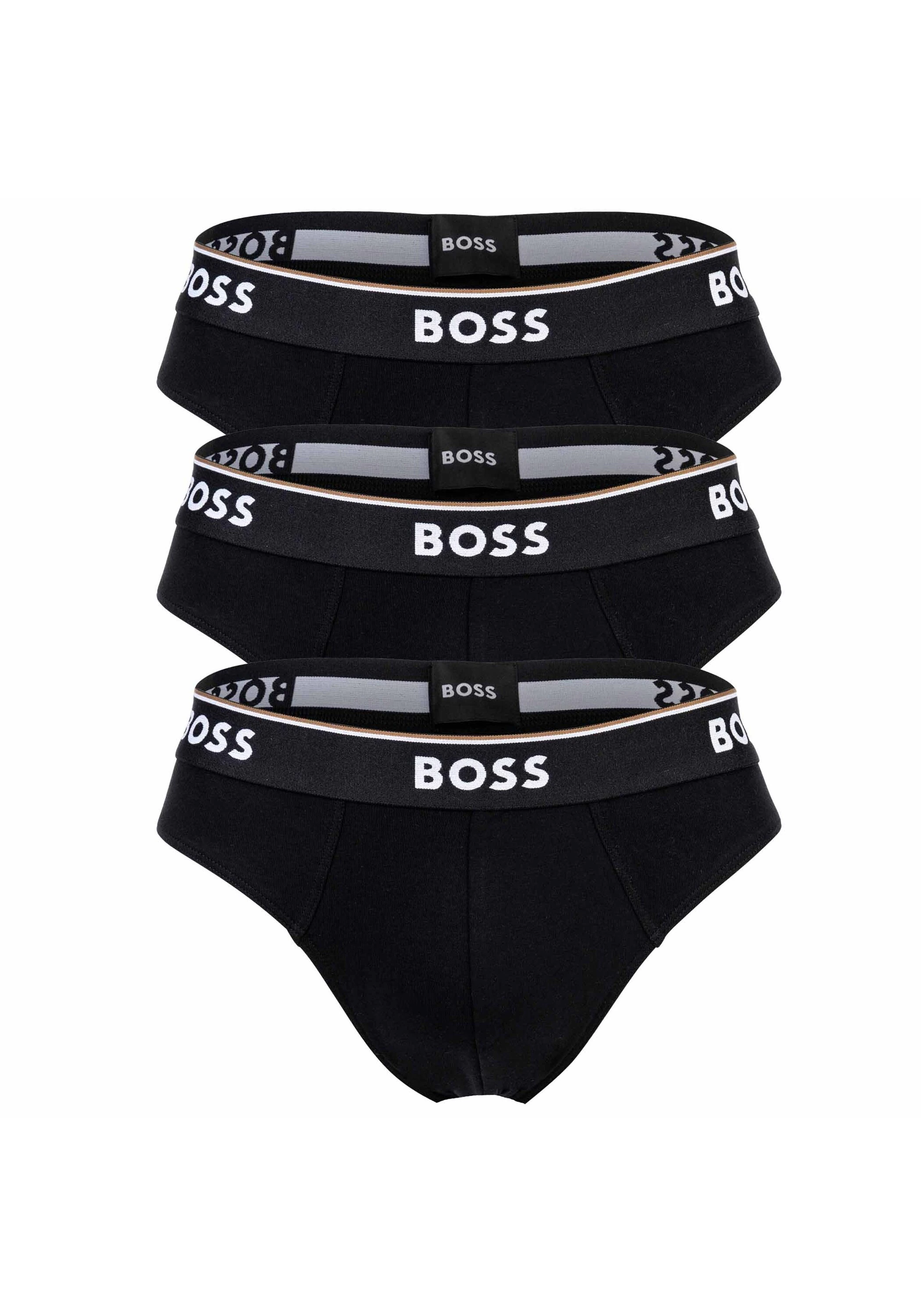 BOSS Slip, (Packung, 3er-Pack), mit Logo Webbund günstig online kaufen