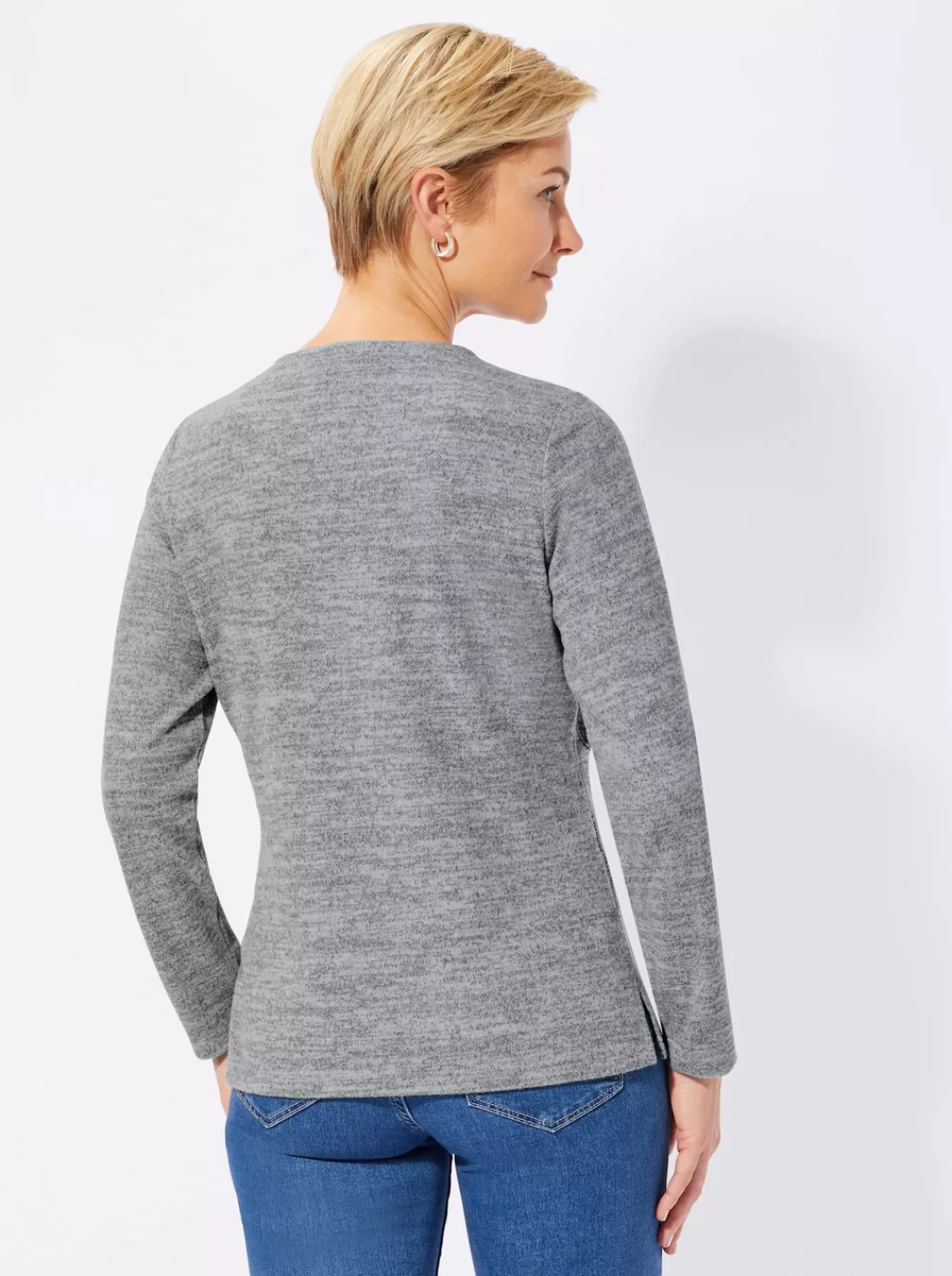 Classic Basics Rundhalsshirt "Winter-Shirt" günstig online kaufen