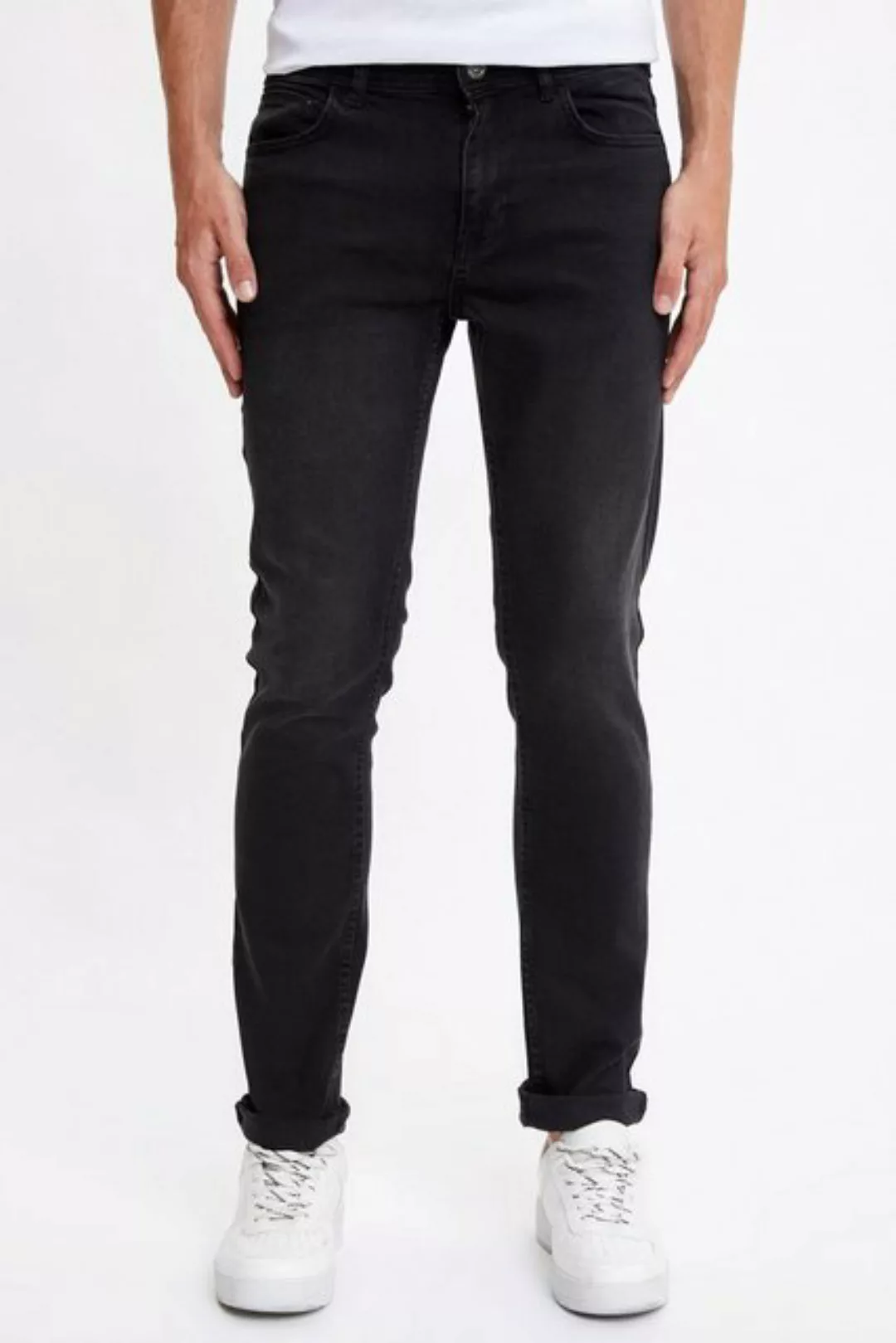 DeFacto Regular-fit-Jeans Herren Regular-fit-Jeans PEDRO-SLIM FIT DENIM günstig online kaufen