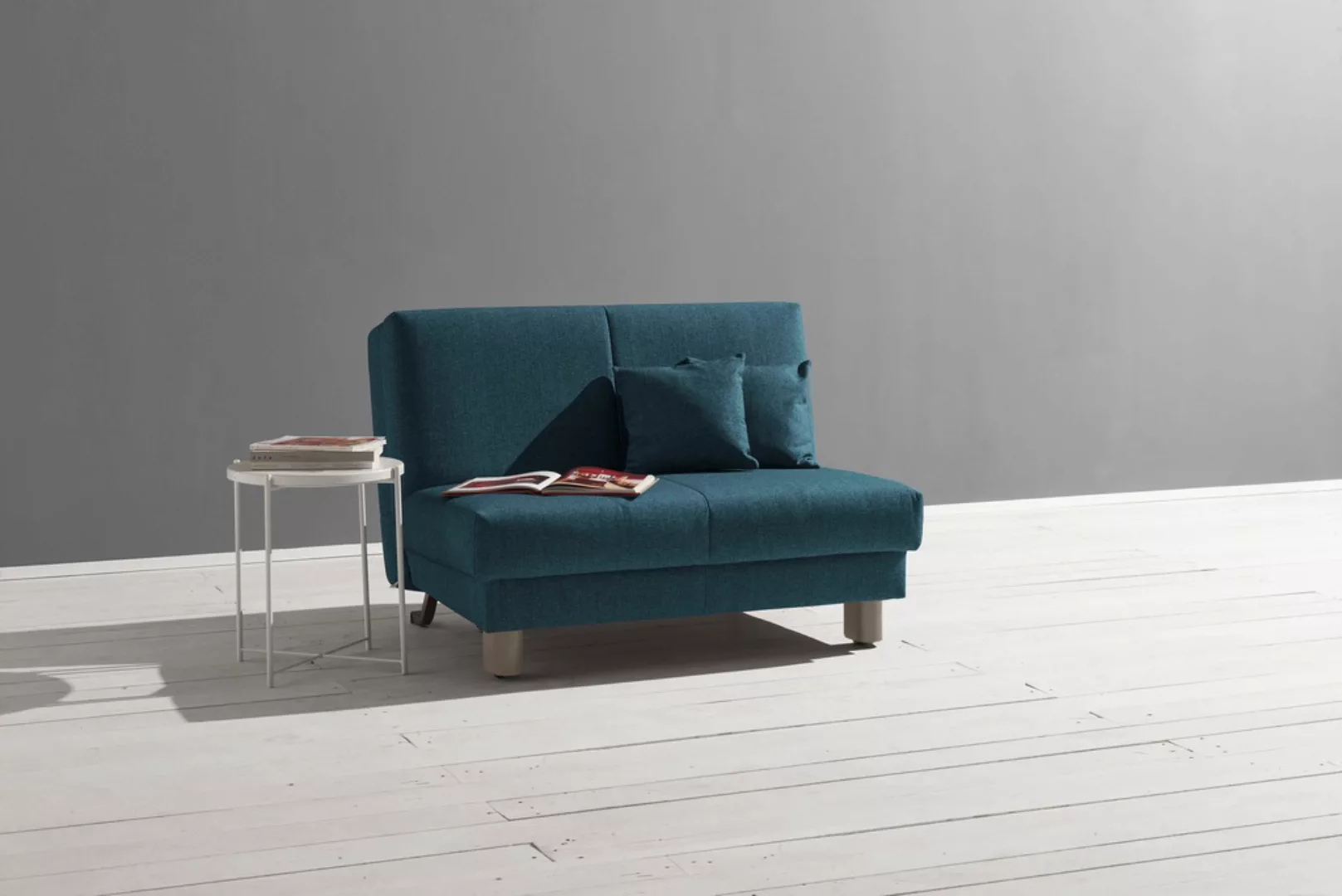 ell + ell Schlafsofa "Enny", Liegefläche Breite 120 oder 140 cm, Liegehöhe günstig online kaufen