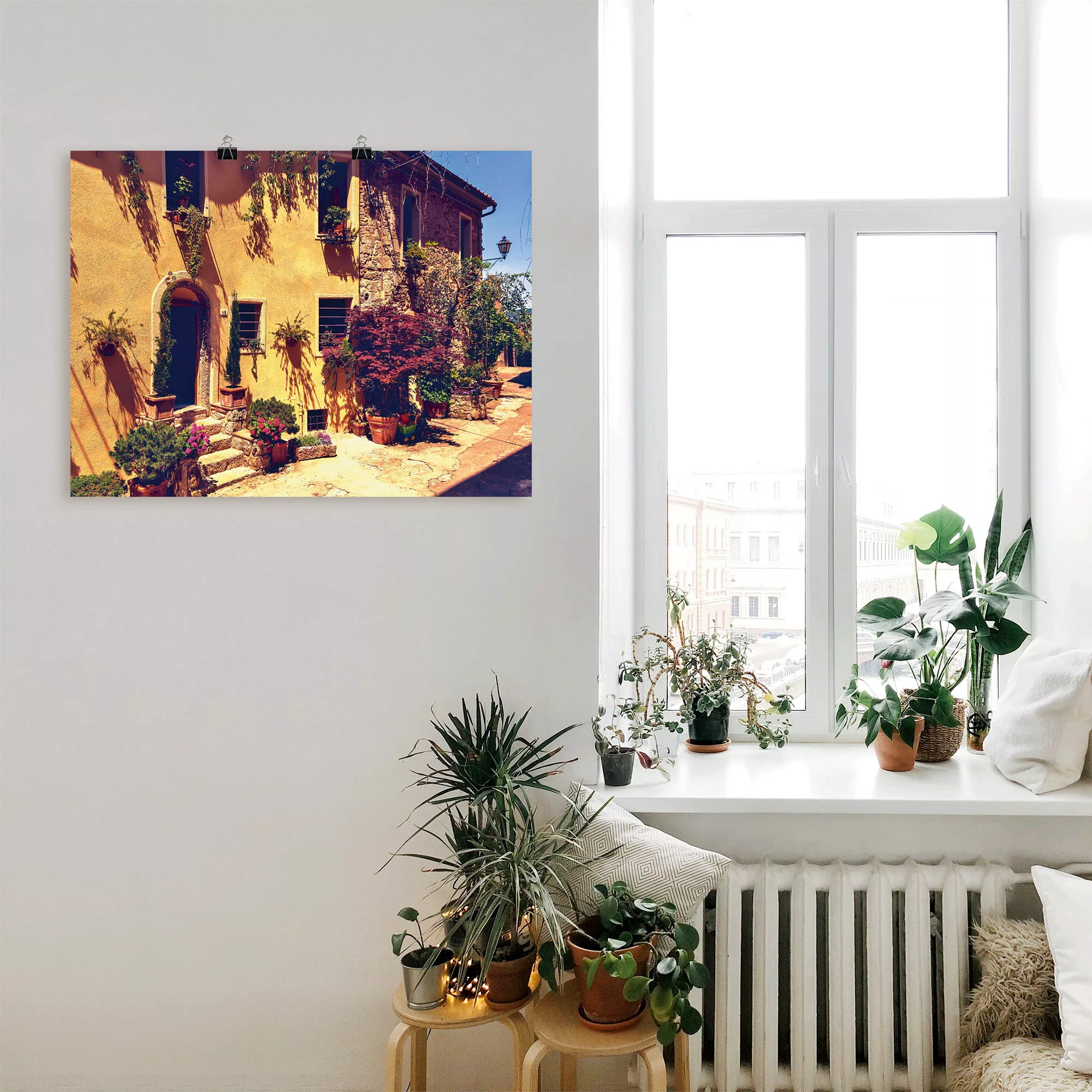 Artland Wandbild "Siena Toskana", Europa, (1 St.), als Leinwandbild, Poster günstig online kaufen