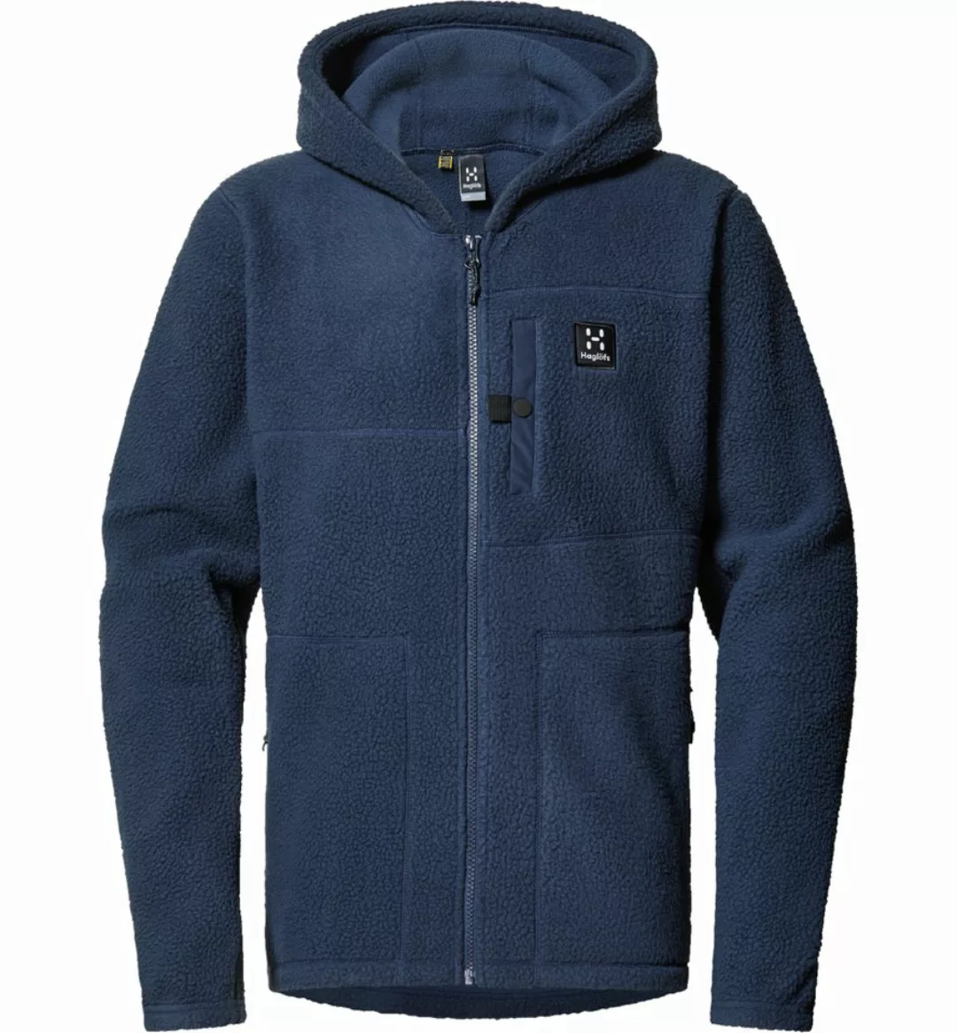 Haglöfs Kapuzenfleecejacke Haglöfs Herren Malung Pile Hood Fleecejacke günstig online kaufen