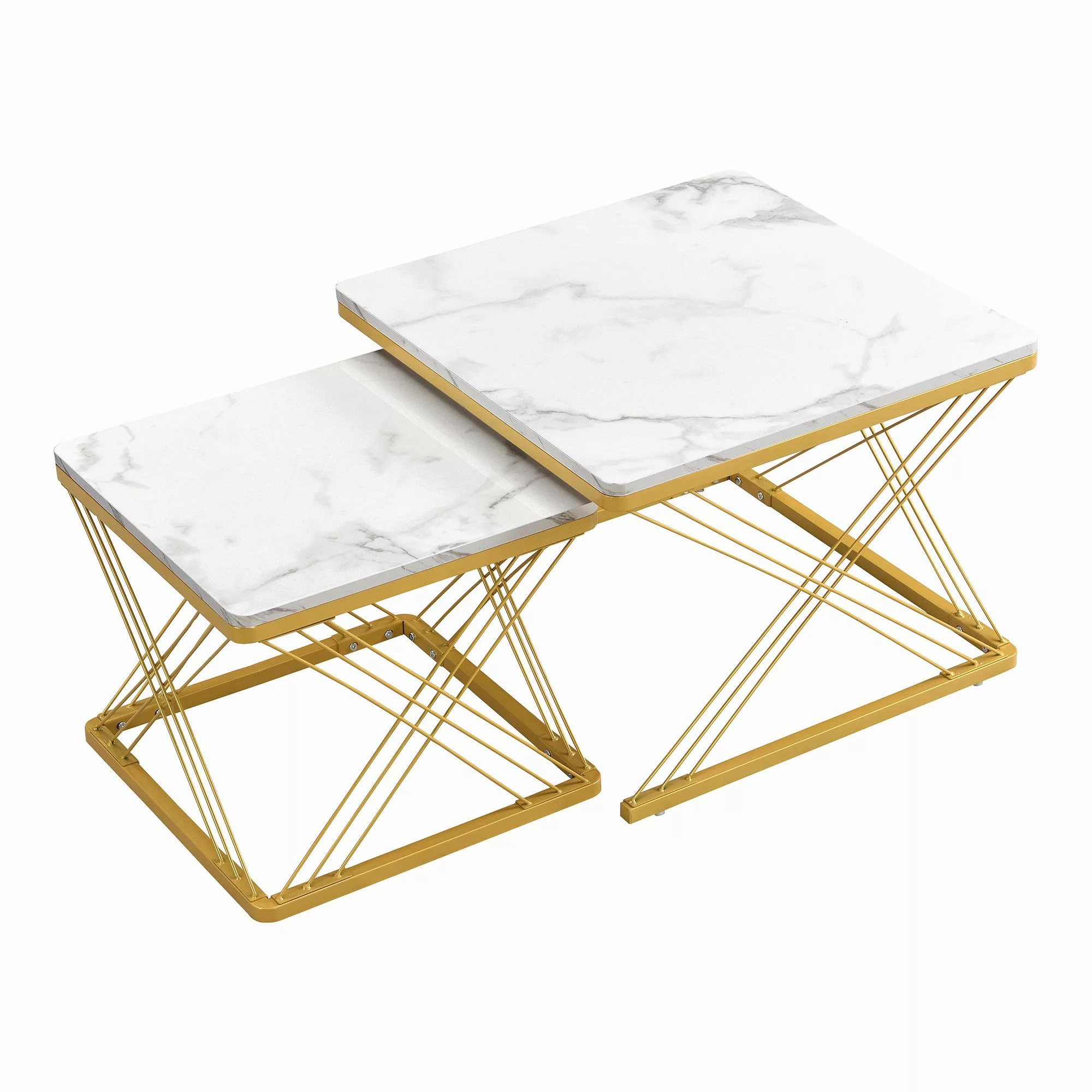 HAUSS SPOLE Couchtisch quadratisches 2-teiliges Set, günstig online kaufen