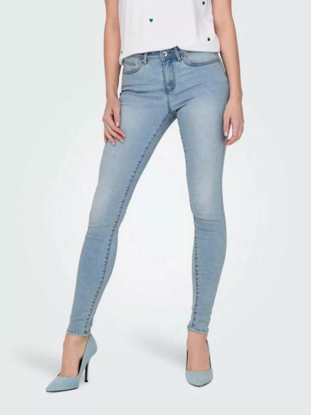 ONLY Skinny-fit-Jeans ONLWAUW MID SKINNY DNM BJ639 NOOS günstig online kaufen